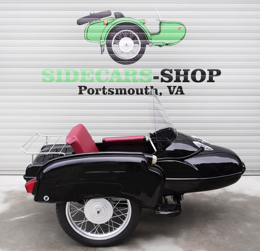 Vintage Refurbished Sidecar for Motorcycle Izh Compatible with motorcycle Models BMW Triumph Ural Harley Davidson Honda