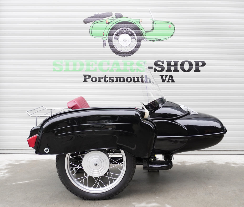 Vintage Refurbished Sidecar for Motorcycle Izh Compatible with motorcycle Models BMW Triumph Ural Harley Davidson Honda