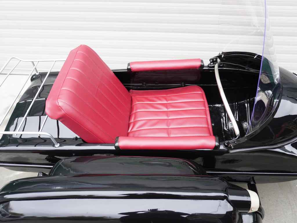 Vintage Refurbished Sidecar for Motorcycle Izh Compatible with motorcycle Models BMW Triumph Ural Harley Davidson Honda