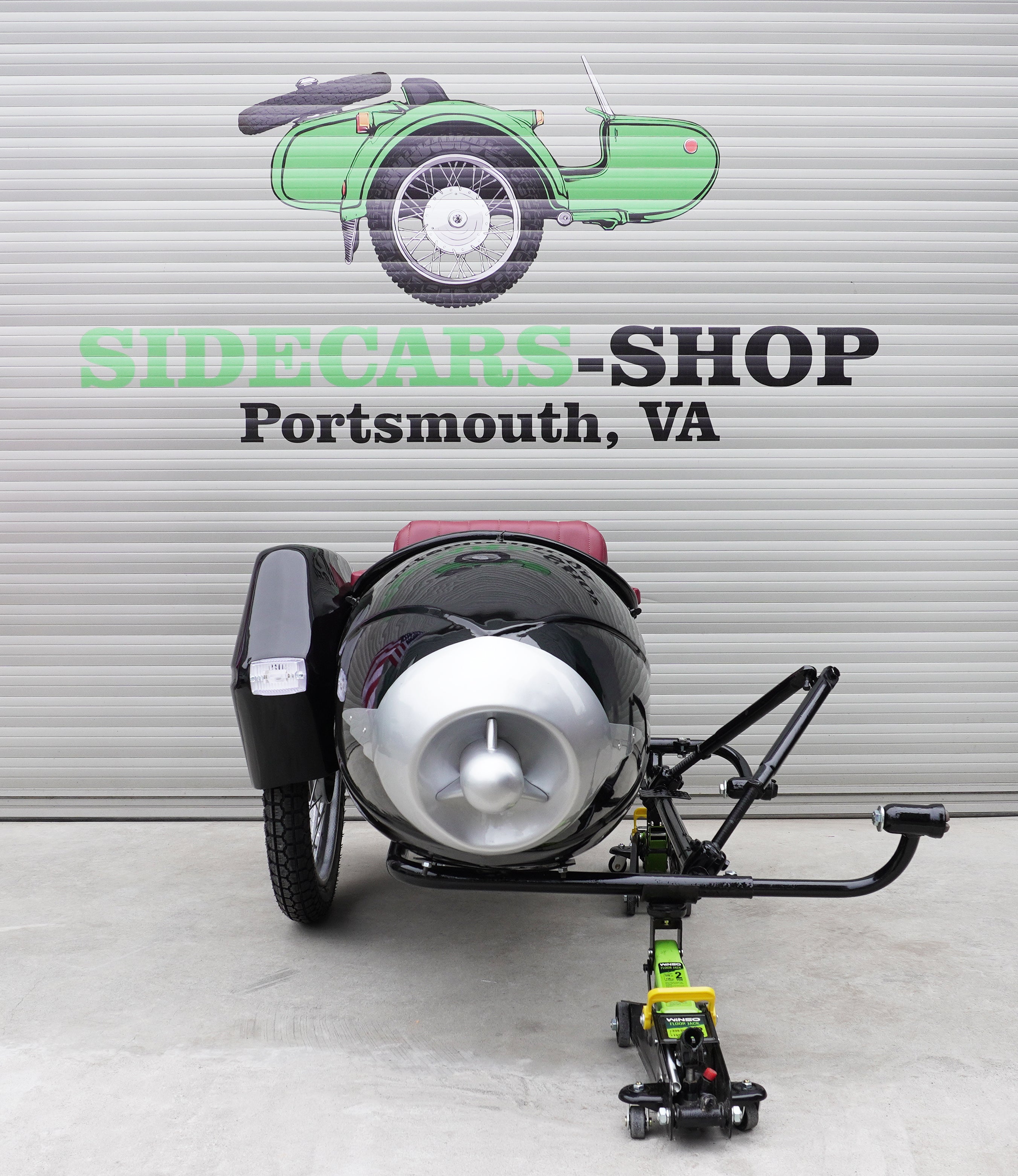 Sidecar Duna for Motorcycle Pannonia compatible with BMW Triumph Harley Davidson HD Honda Ural