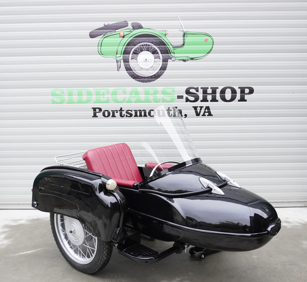 Vintage Refurbished Sidecar for Motorcycle Izh Compatible with motorcycle Models BMW Triumph Ural Harley Davidson Honda