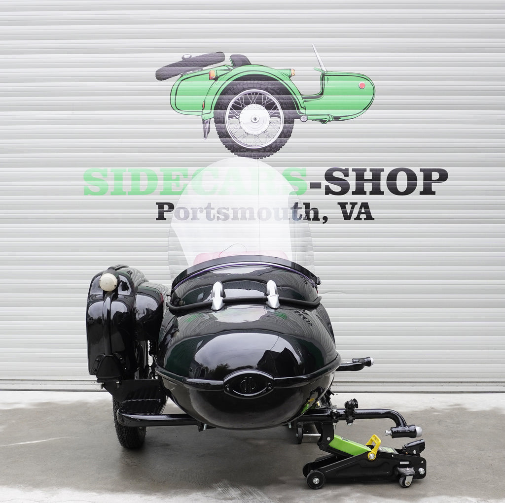 Vintage Refurbished Sidecar for Motorcycle Izh Compatible with motorcycle Models BMW Triumph Ural Harley Davidson Honda