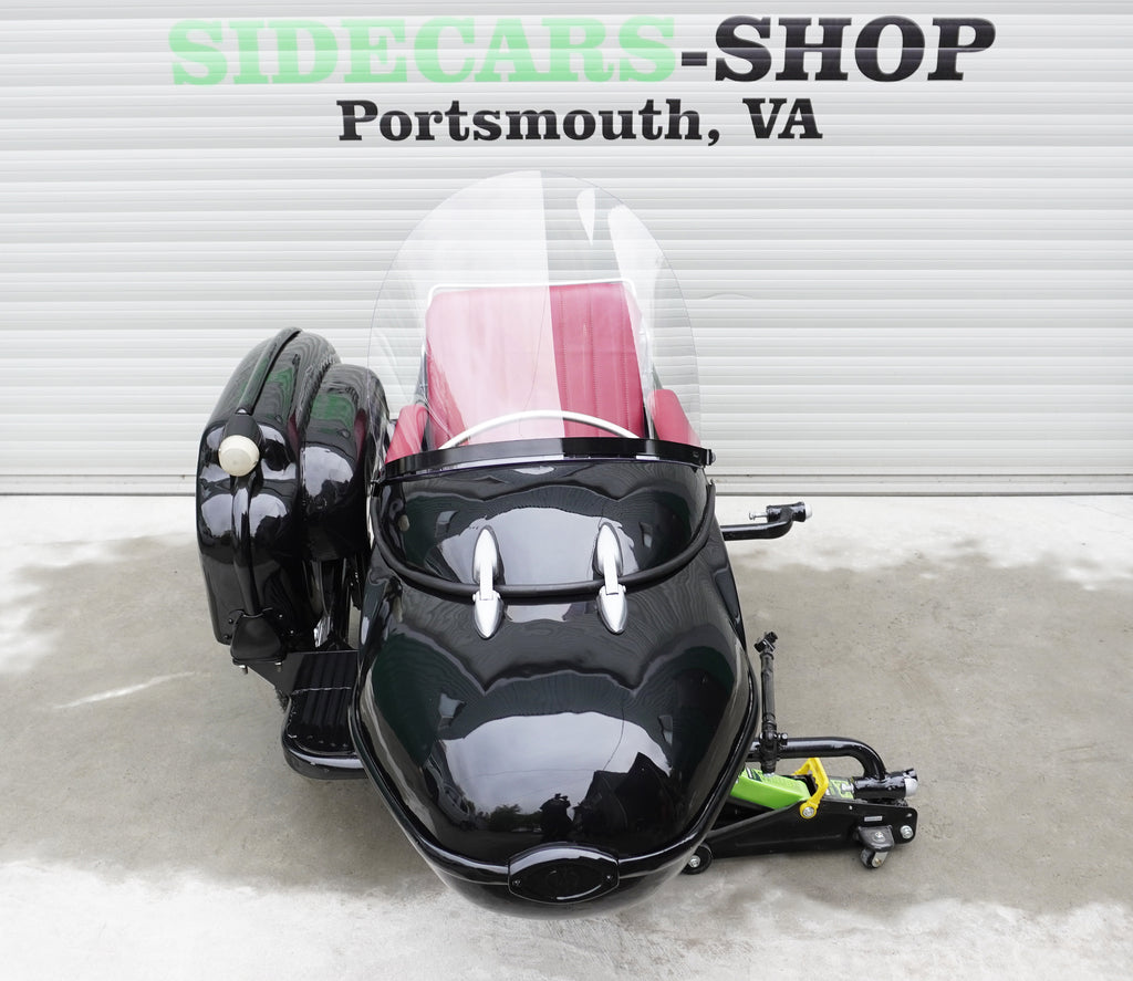 Vintage Refurbished Sidecar for Motorcycle Izh Compatible with motorcycle Models BMW Triumph Ural Harley Davidson Honda