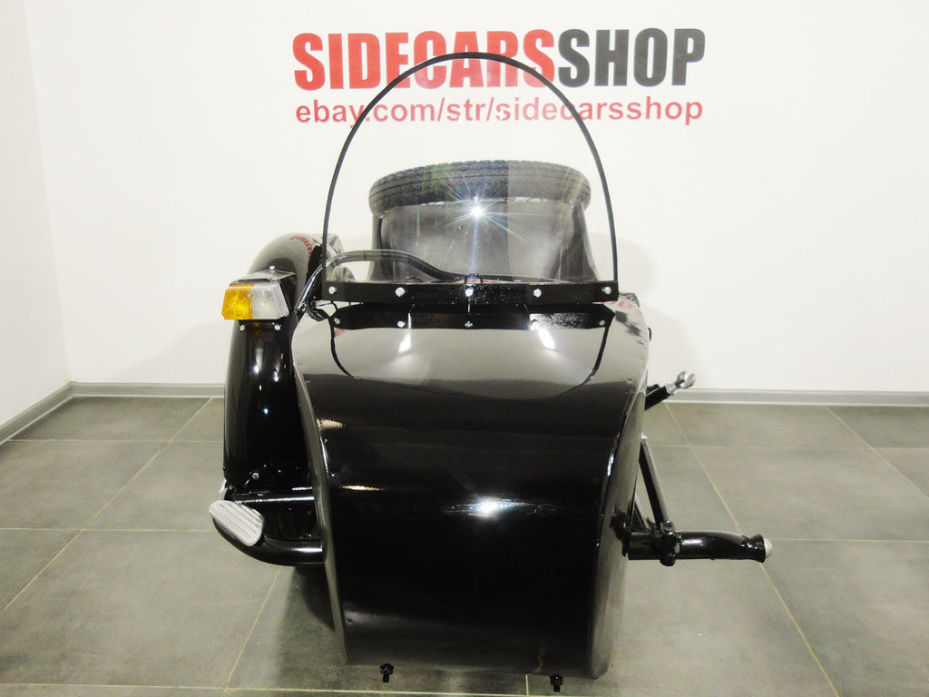 Sidecar for motorcycle Dnepr Used Refurbished Compatible with BMW Harley Davidson Ural Yamaha Honda Triumph
