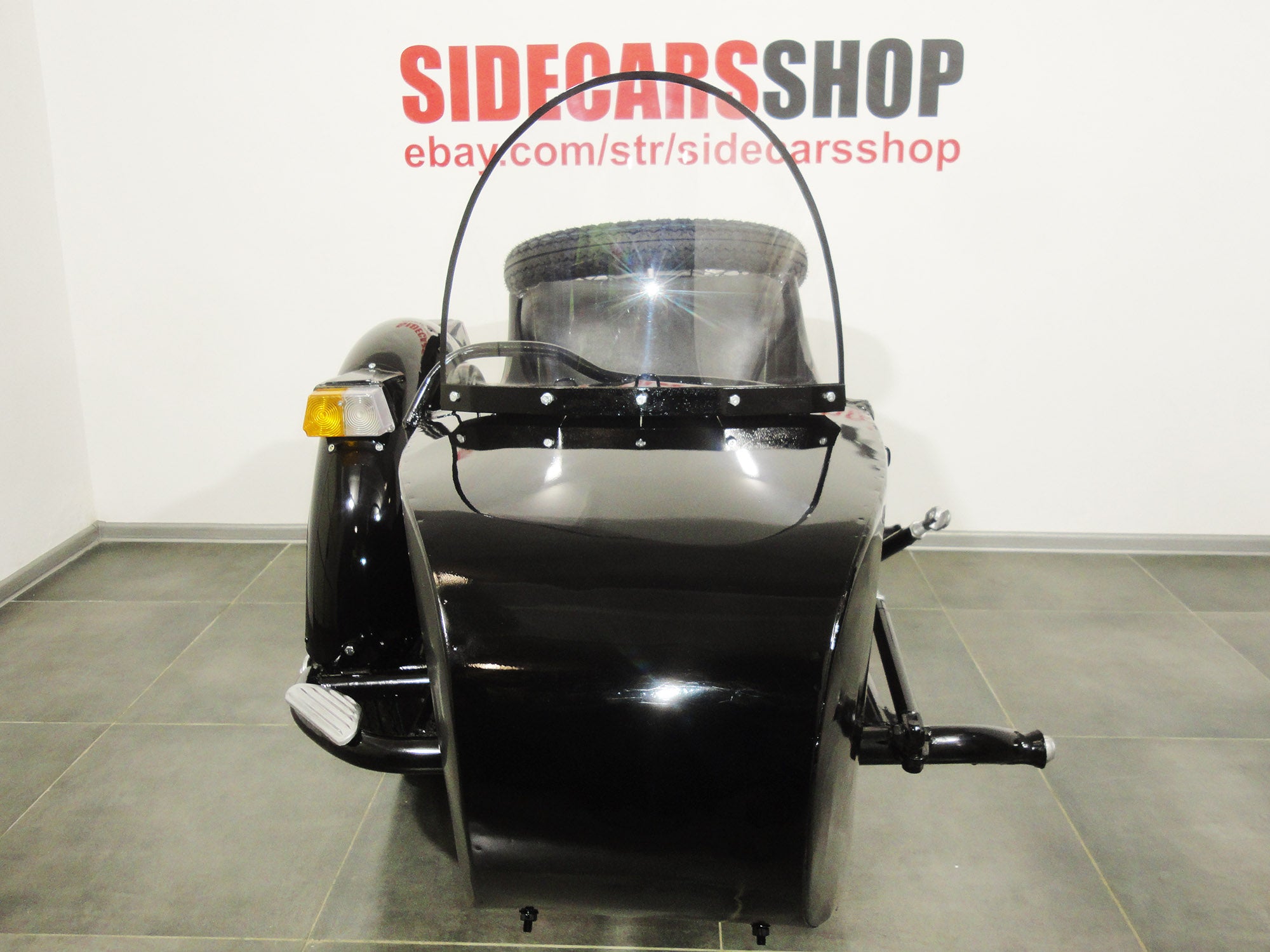 Sidecar for motorcycle Dnepr Used Refurbished Compatible with BMW Harley Davidson Ural Yamaha Honda Triumph