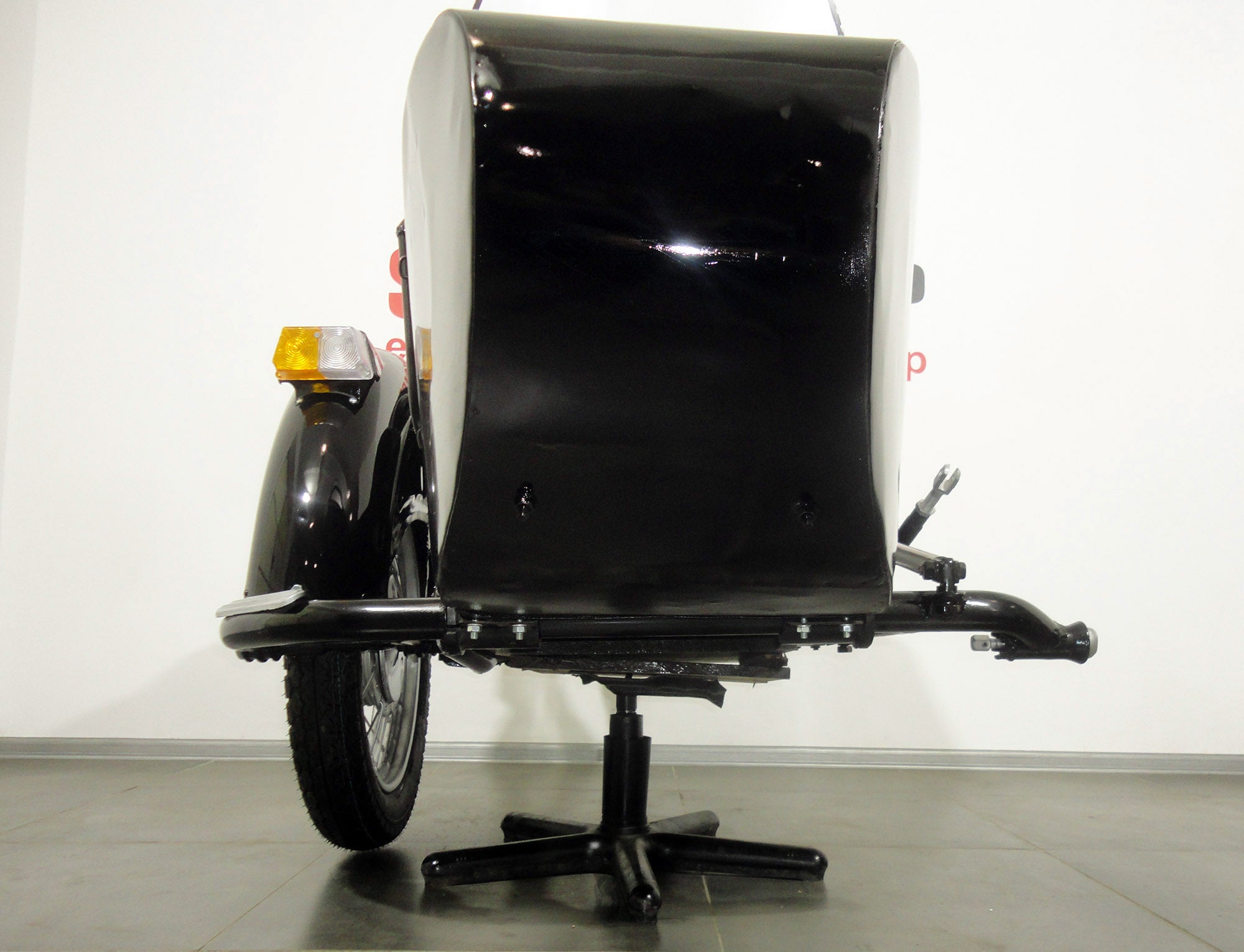 Sidecar for motorcycle Dnepr Used Refurbished Compatible with BMW Harley Davidson Ural Yamaha Honda Triumph