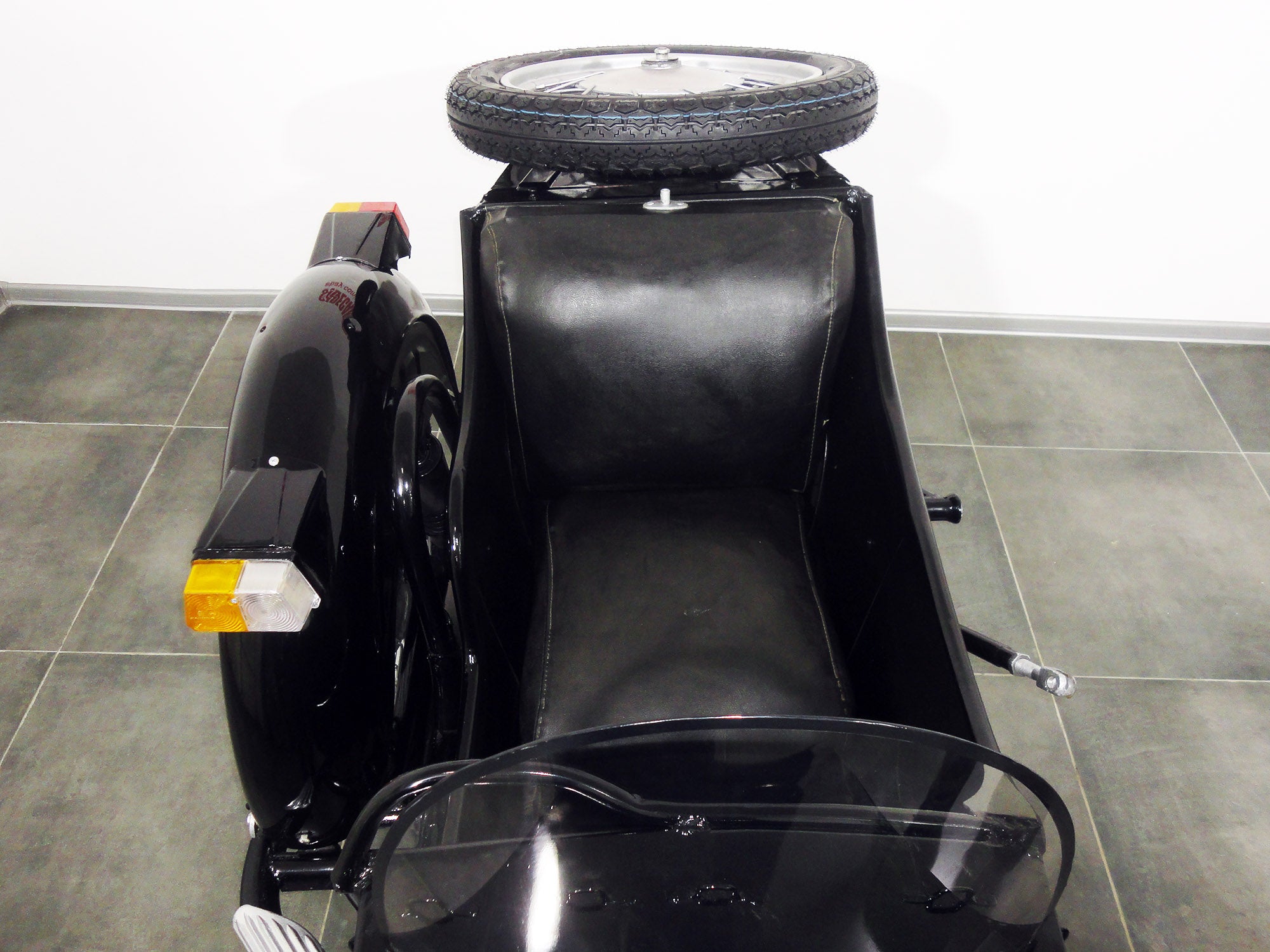 Sidecar for motorcycle Dnepr Used Refurbished Compatible with BMW Harley Davidson Ural Yamaha Honda Triumph