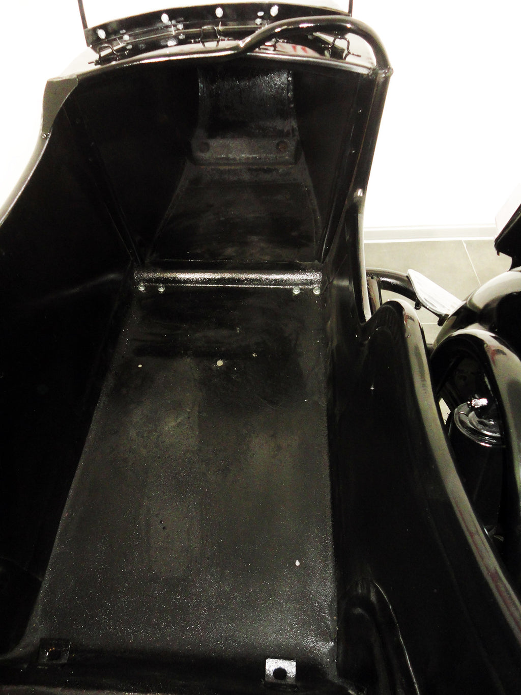 Sidecar for motorcycle Dnepr Used Refurbished Compatible with BMW Harley Davidson Ural Yamaha Honda Triumph