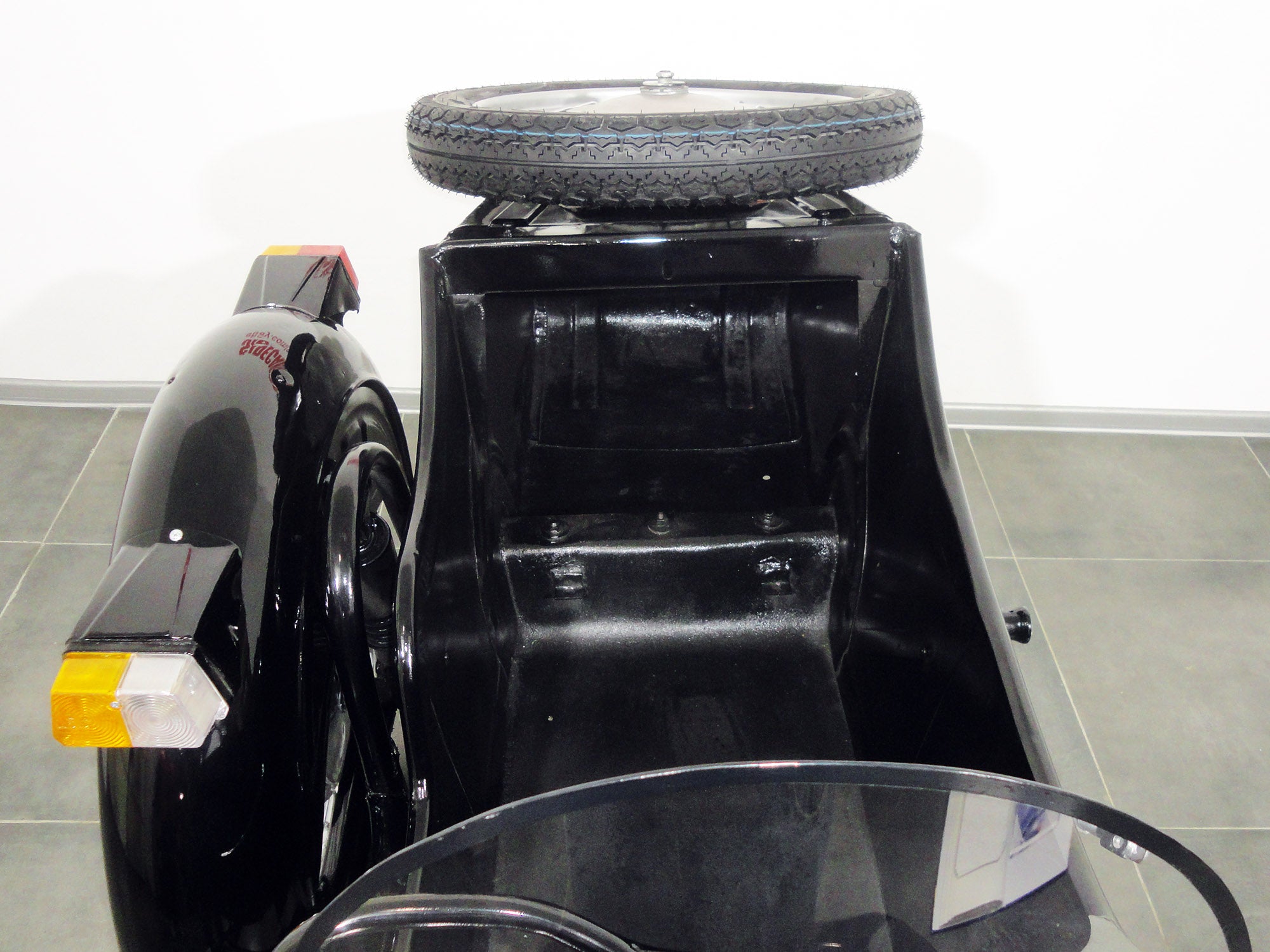 Sidecar for motorcycle Dnepr Used Refurbished Compatible with BMW Harley Davidson Ural Yamaha Honda Triumph