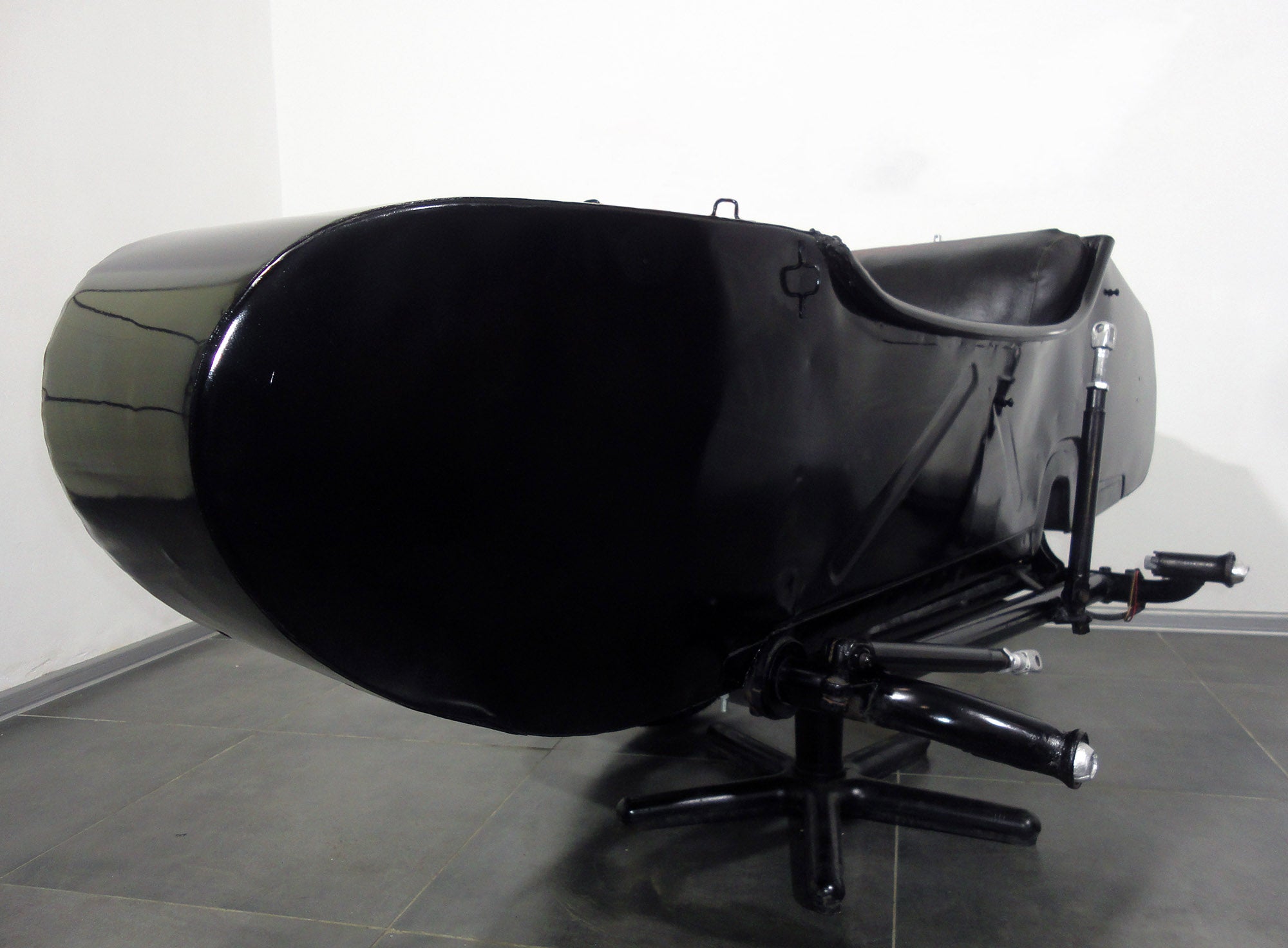 Vintage Original Dnepr Sidecar for motorcycle fits with popular motorcycle models BMW HD Triumph Ural Yamaha Honda etc