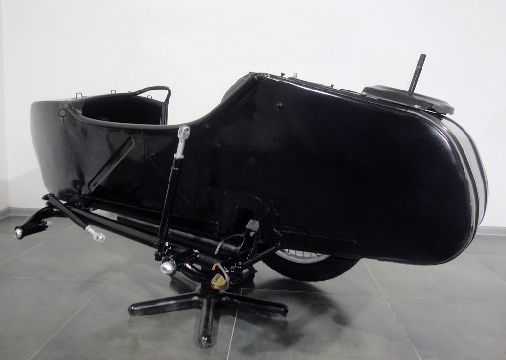 Vintage Original Dnepr Sidecar for motorcycle fits with popular motorcycle models BMW HD Triumph Ural Yamaha Honda etc