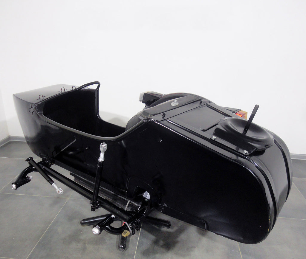 Vintage Original Dnepr Sidecar for motorcycle fits with popular motorcycle models BMW HD Triumph Ural Yamaha Honda etc