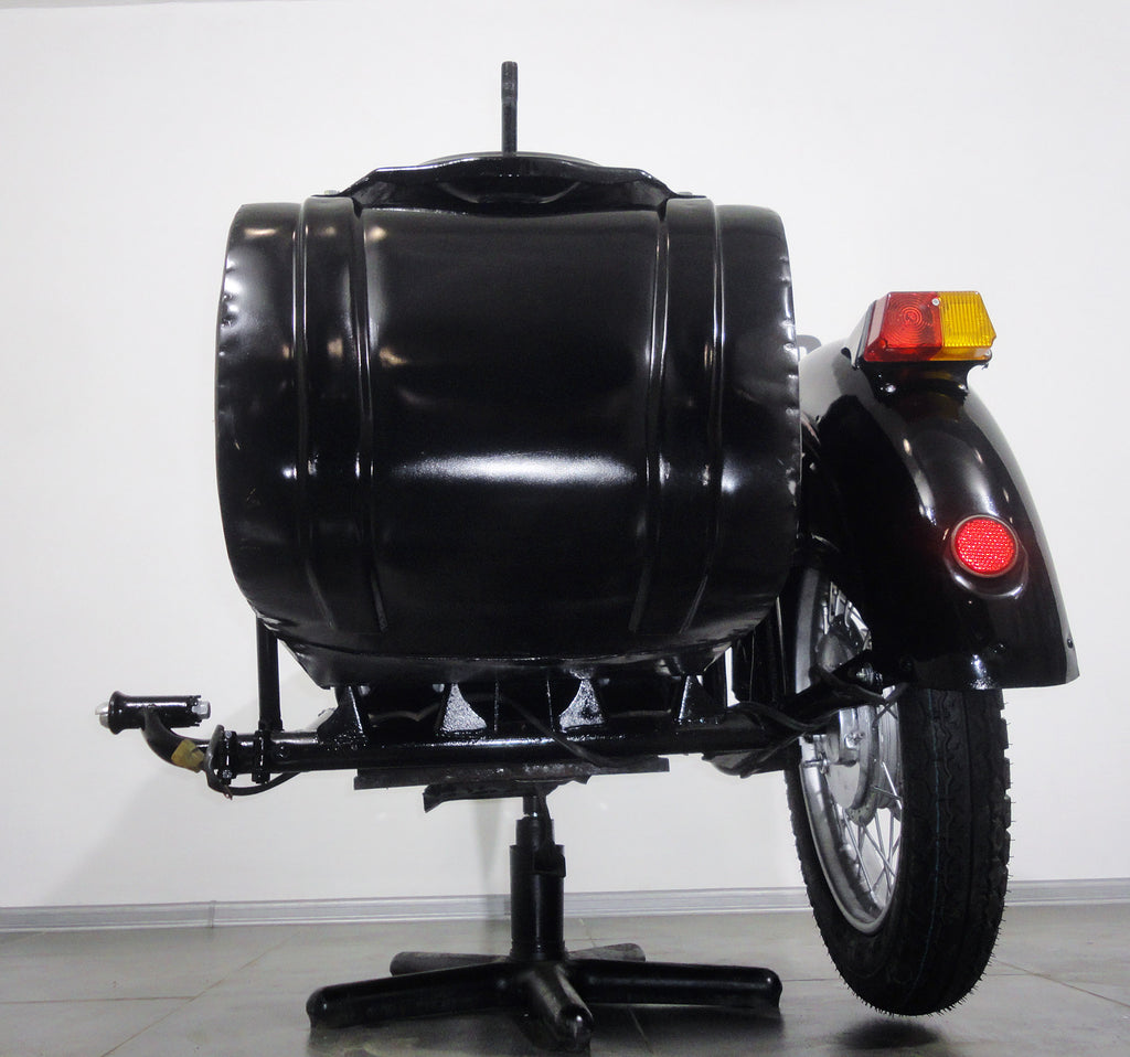 Vintage Original Dnepr Sidecar for motorcycle fits with popular motorcycle models BMW HD Triumph Ural Yamaha Honda etc