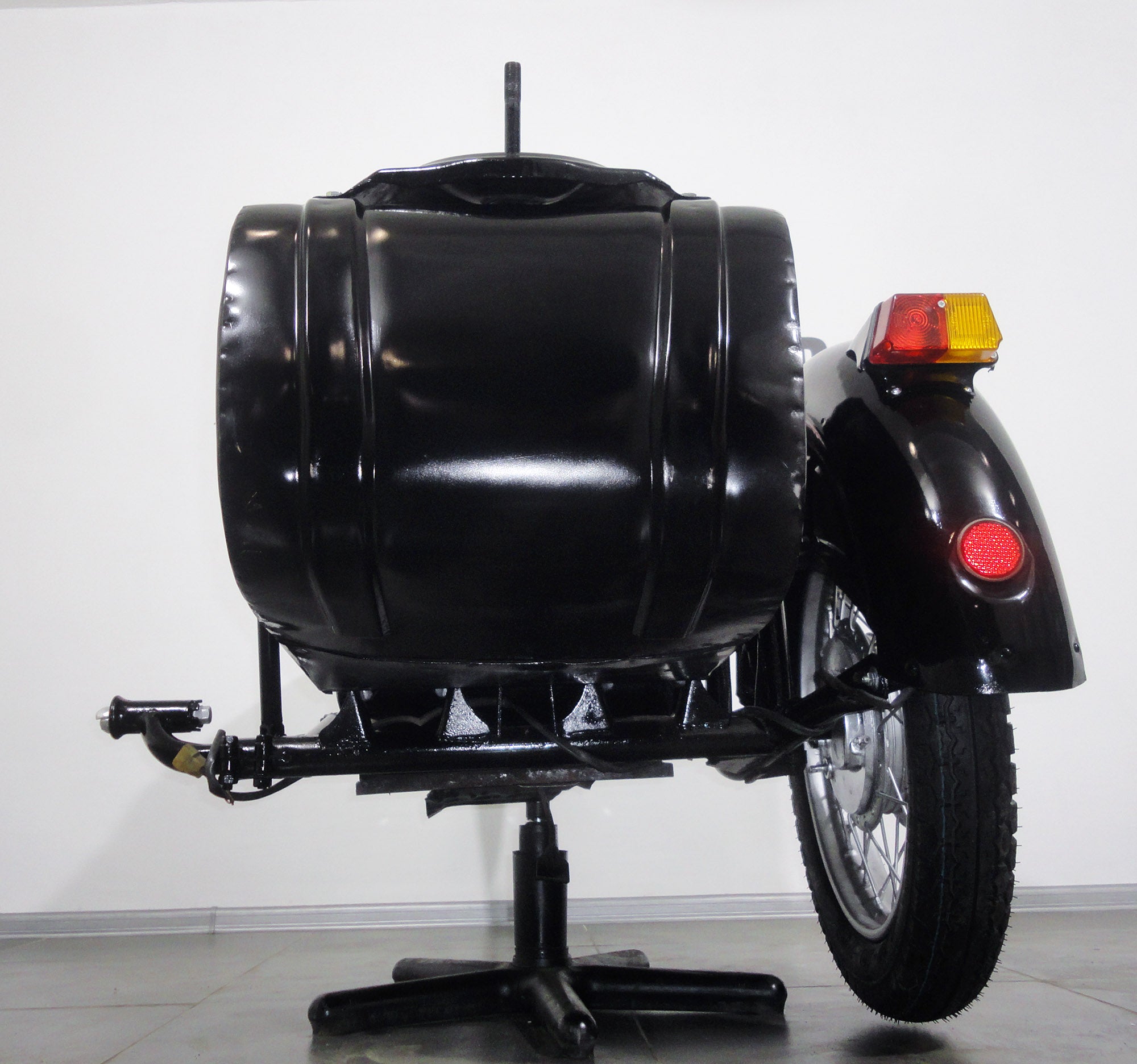 Vintage Original Dnepr Sidecar for motorcycle fits with popular motorcycle models BMW HD Triumph Ural Yamaha Honda etc