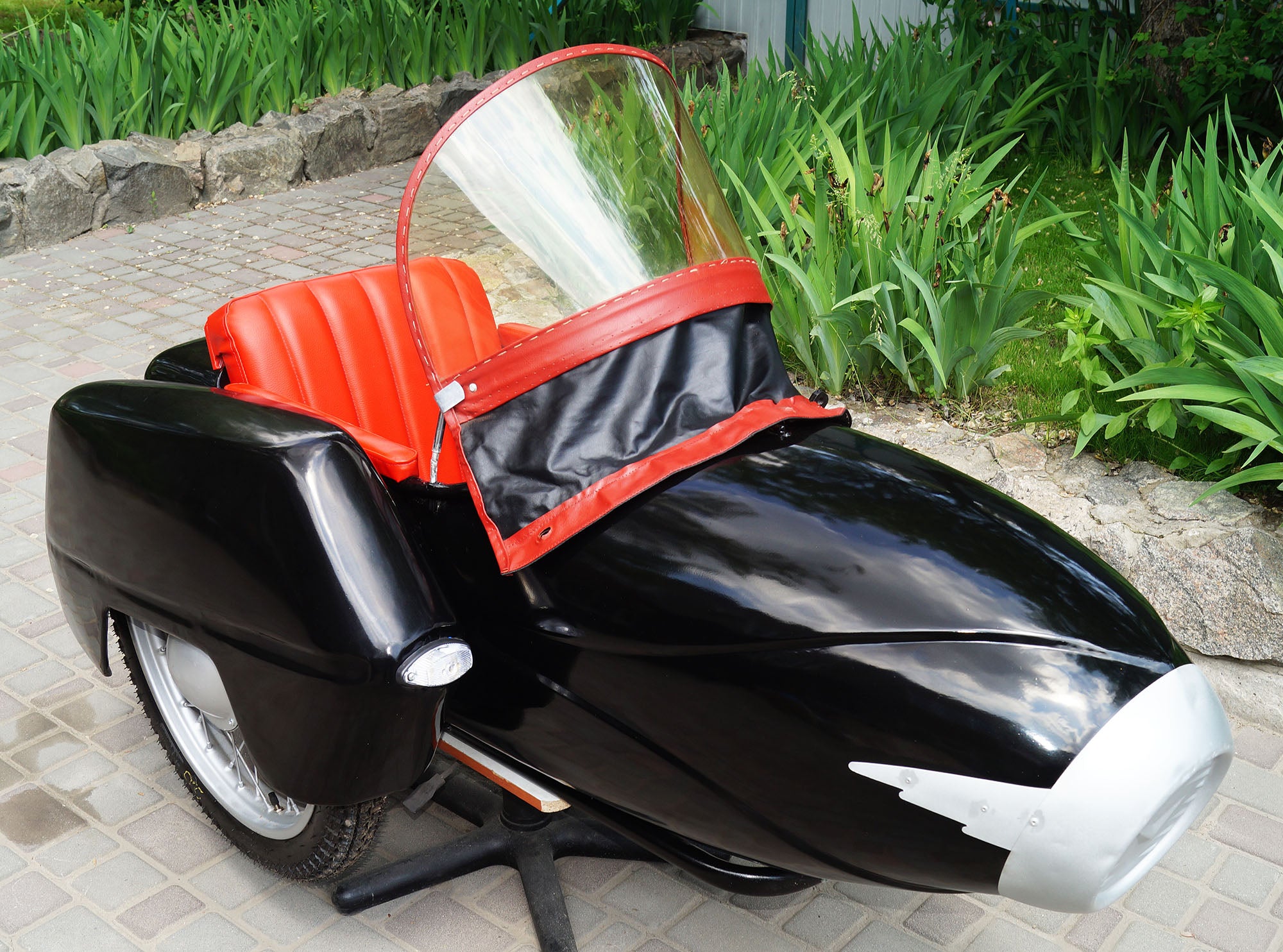 Rare Sidecar Duna for Motorcycle Pannonia compatible with BMW Triumph Harley Davidson HD Honda Ural