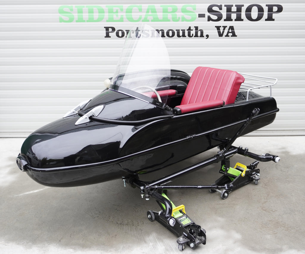 Vintage Refurbished Sidecar for Motorcycle Izh Compatible with motorcycle Models BMW Triumph Ural Harley Davidson Honda