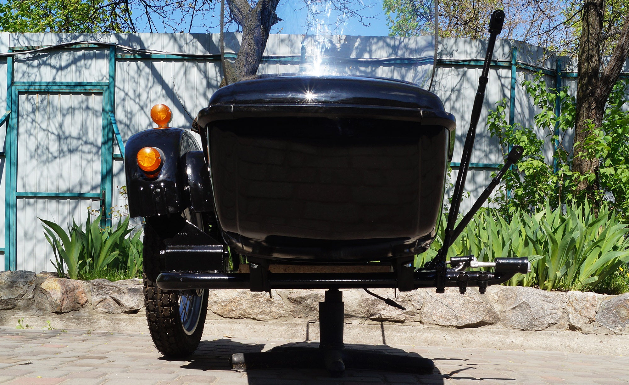 Refurbished Vintage Jupiter Sidecar for motorcycle IZh fits BMW Triumph Ural Harley Davidson Honda Indian Kawasaki