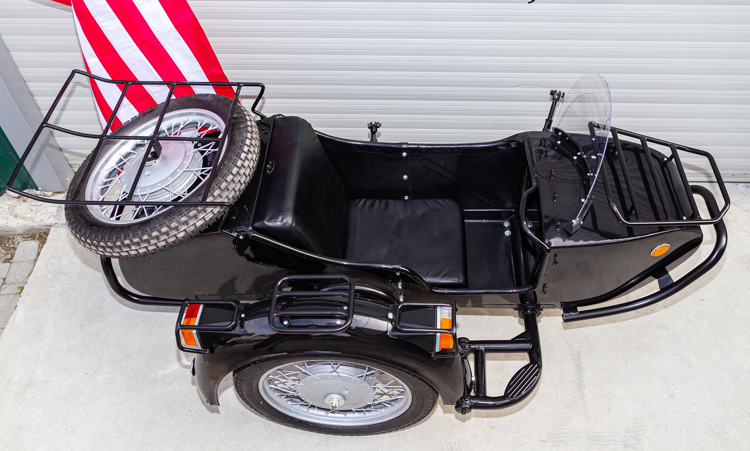 SIDECAR DNEPR Refurbished Original Sidecar for sale Compatible with Motorcycle BMW Indian Harley Davidson Honda Triumph Ural