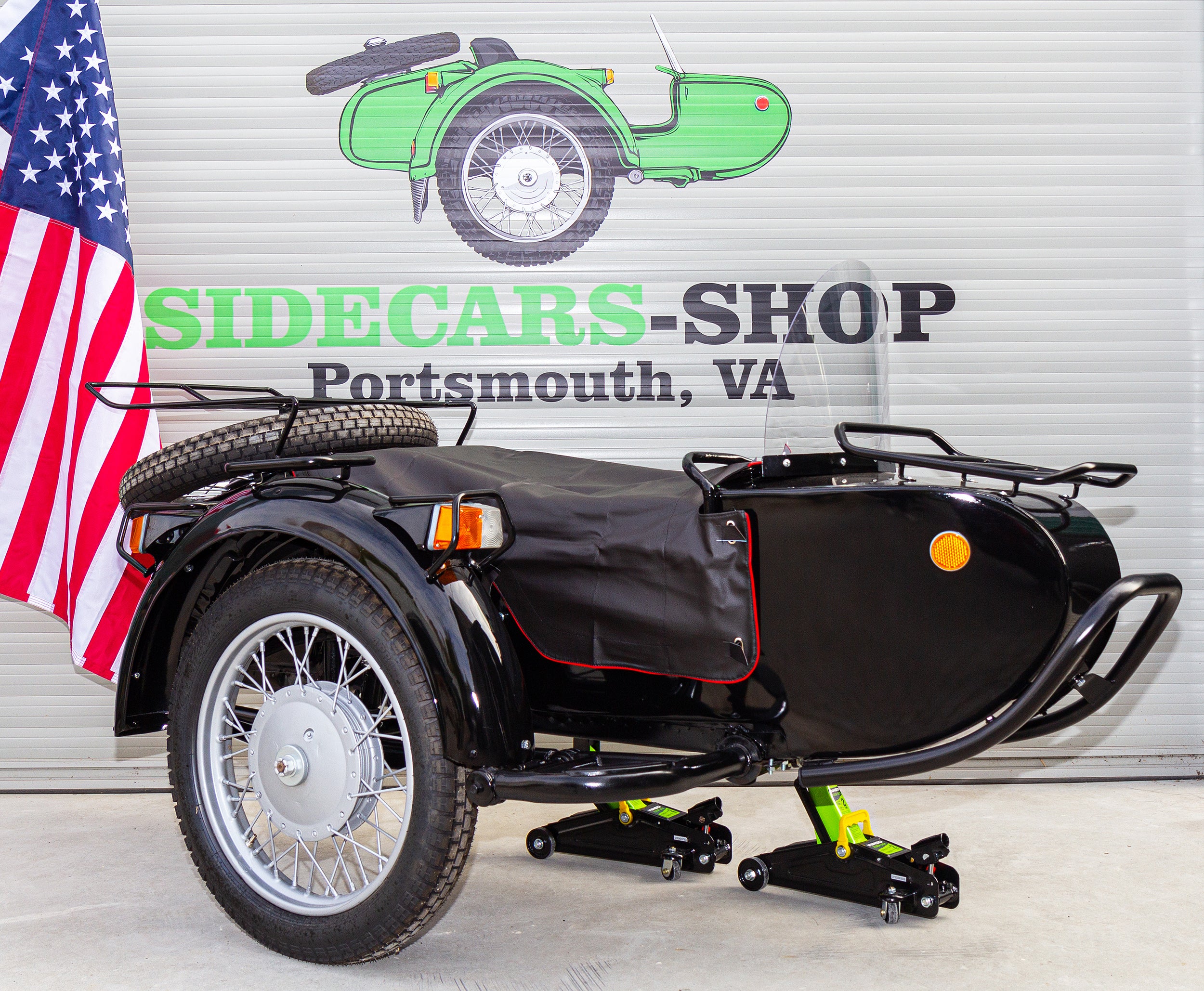 SIDECAR DNEPR Refurbished Original Sidecar for sale Compatible with Motorcycle BMW Indian Harley Davidson Honda Triumph Ural