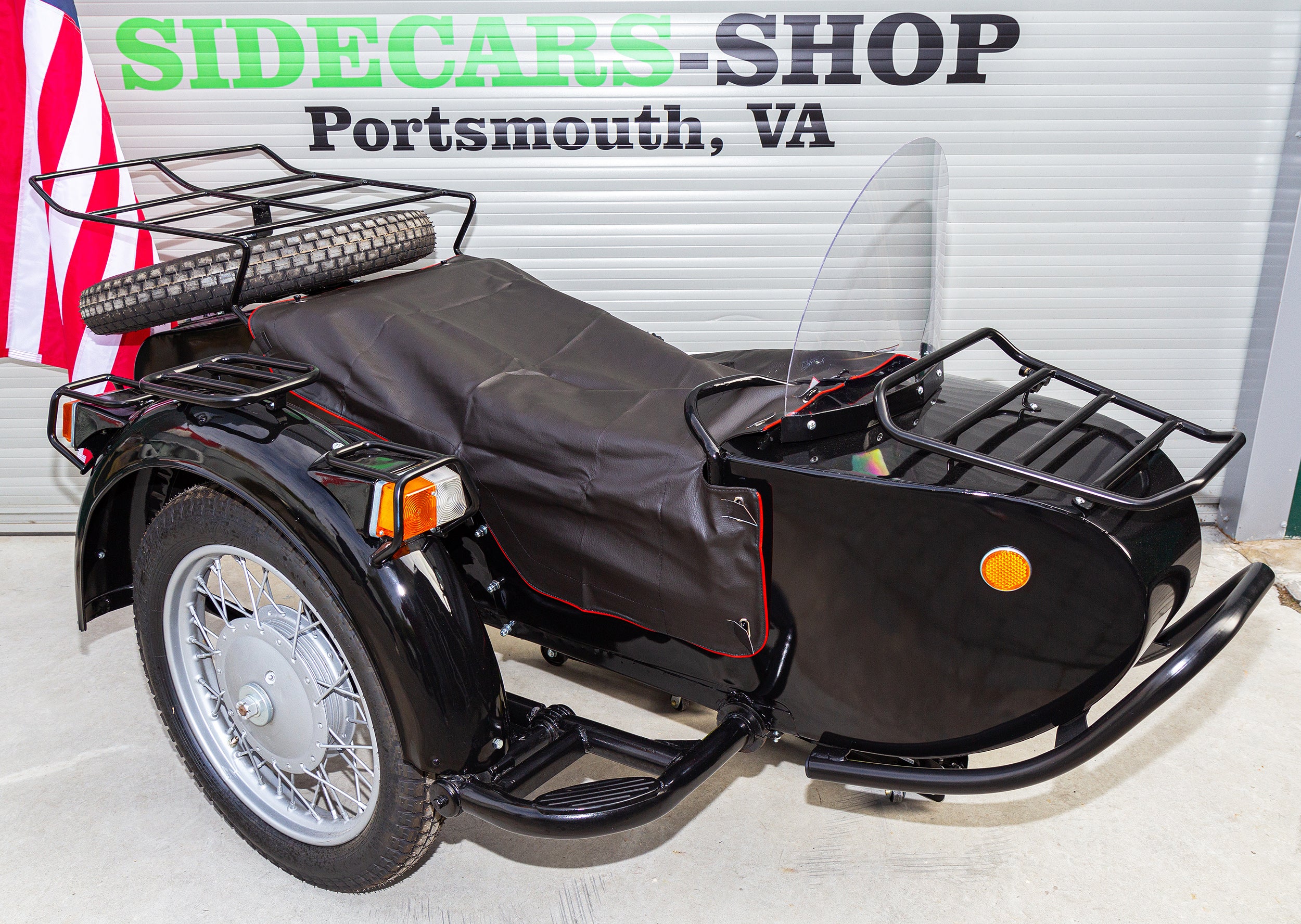 SIDECAR DNEPR Refurbished Original Sidecar for sale Compatible with Motorcycle BMW Indian Harley Davidson Honda Triumph Ural
