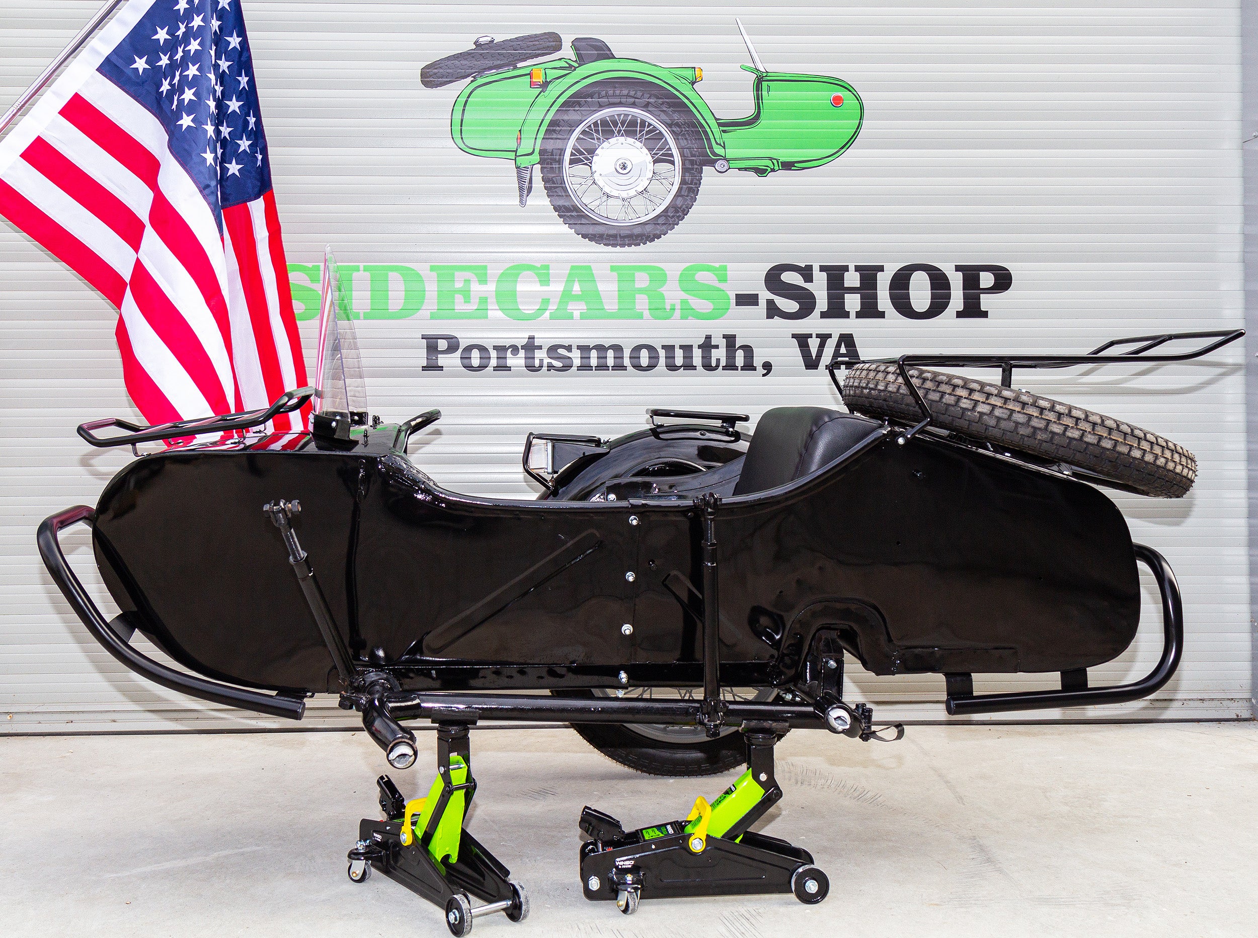 SIDECAR DNEPR Refurbished Original Sidecar for sale Compatible with Motorcycle BMW Indian Harley Davidson Honda Triumph Ural