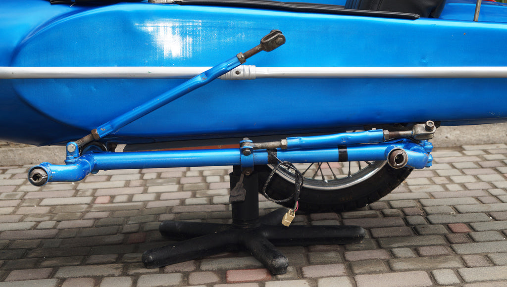 Vintage Sidecar for motorcycle Izh Compatible with motorcycle models BMW Triumph Ural Harley Davidson Honda Used Sidecar USA for Sale
