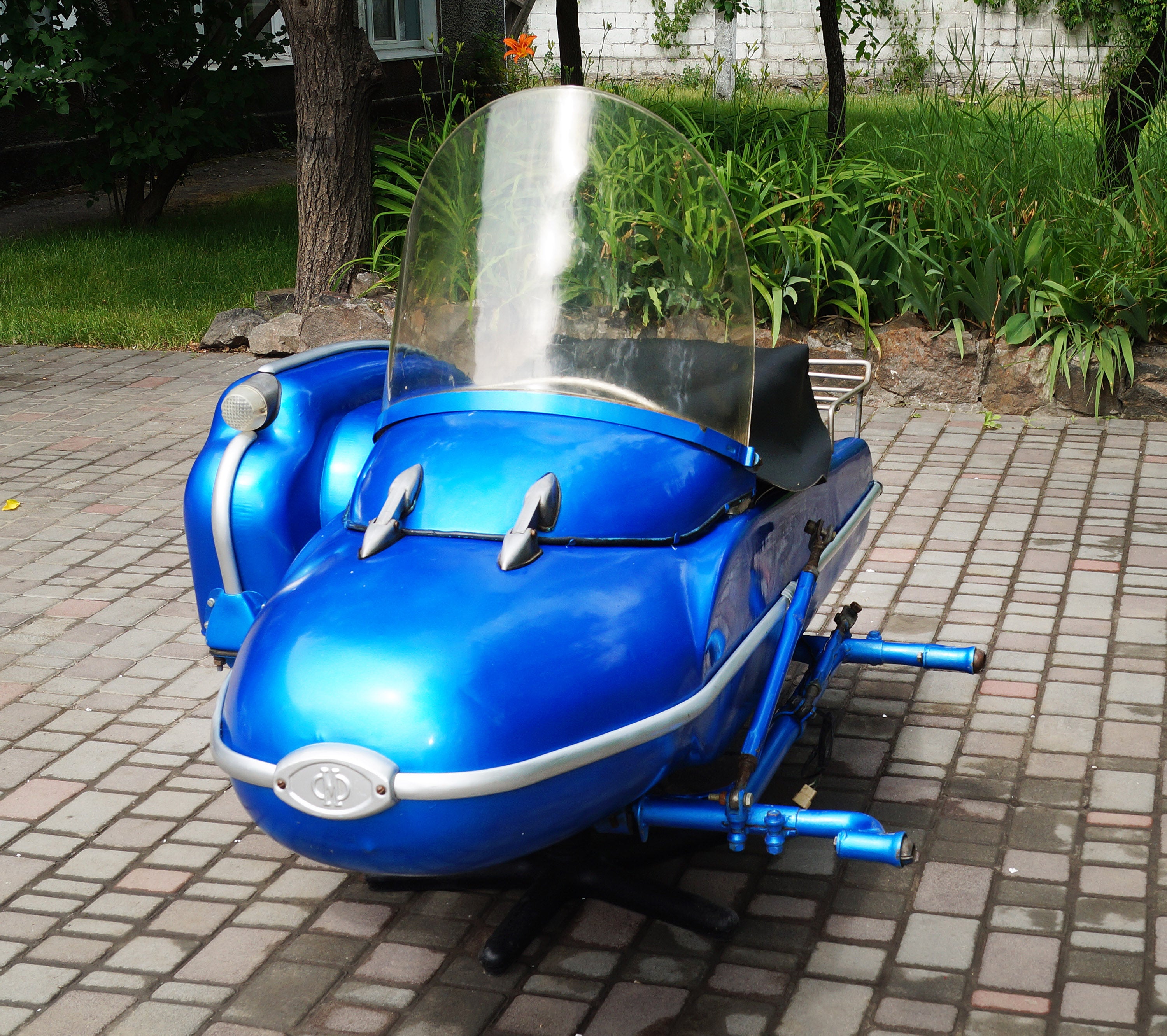 Vintage Sidecar for motorcycle Izh Compatible with motorcycle models BMW Triumph Ural Harley Davidson Honda Used Sidecar USA for Sale
