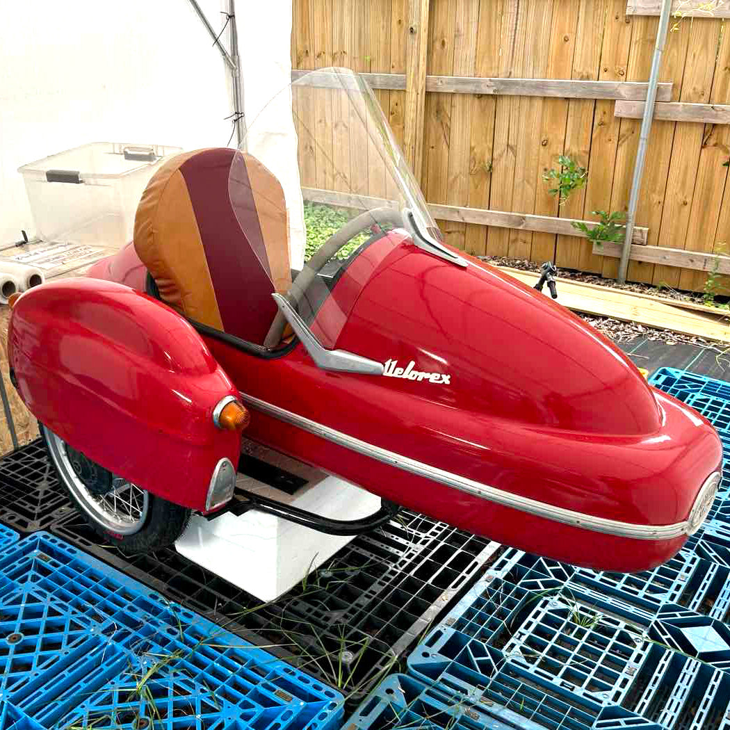 Rare Velorex Sidecar from JAWA 350 / 360 made in Czechoslovakia Repainted