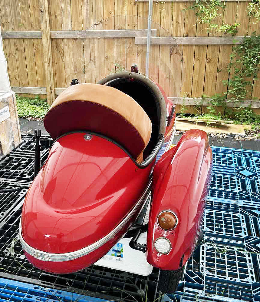 Rare Velorex Sidecar from JAWA 350 / 360 made in Czechoslovakia Repainted