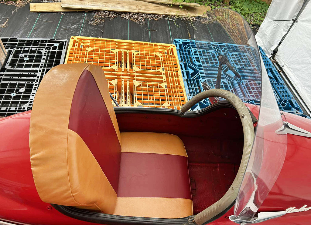 Rare Velorex Sidecar from JAWA 350 / 360 made in Czechoslovakia Repainted