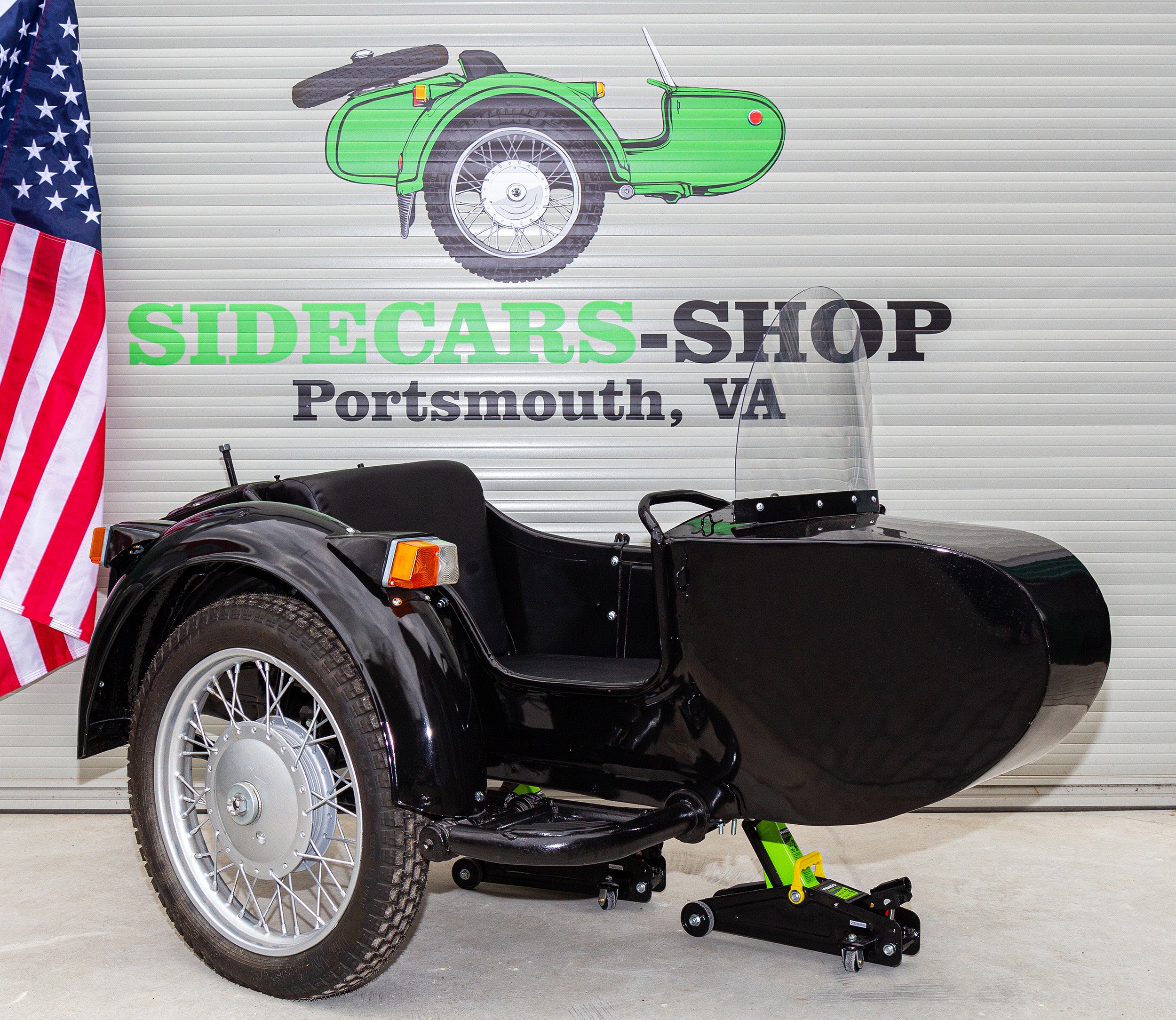 Dnepr Sidecar for Motorcycle fits BMW Harley Davidson Indian Ural Triumph Kawasaki