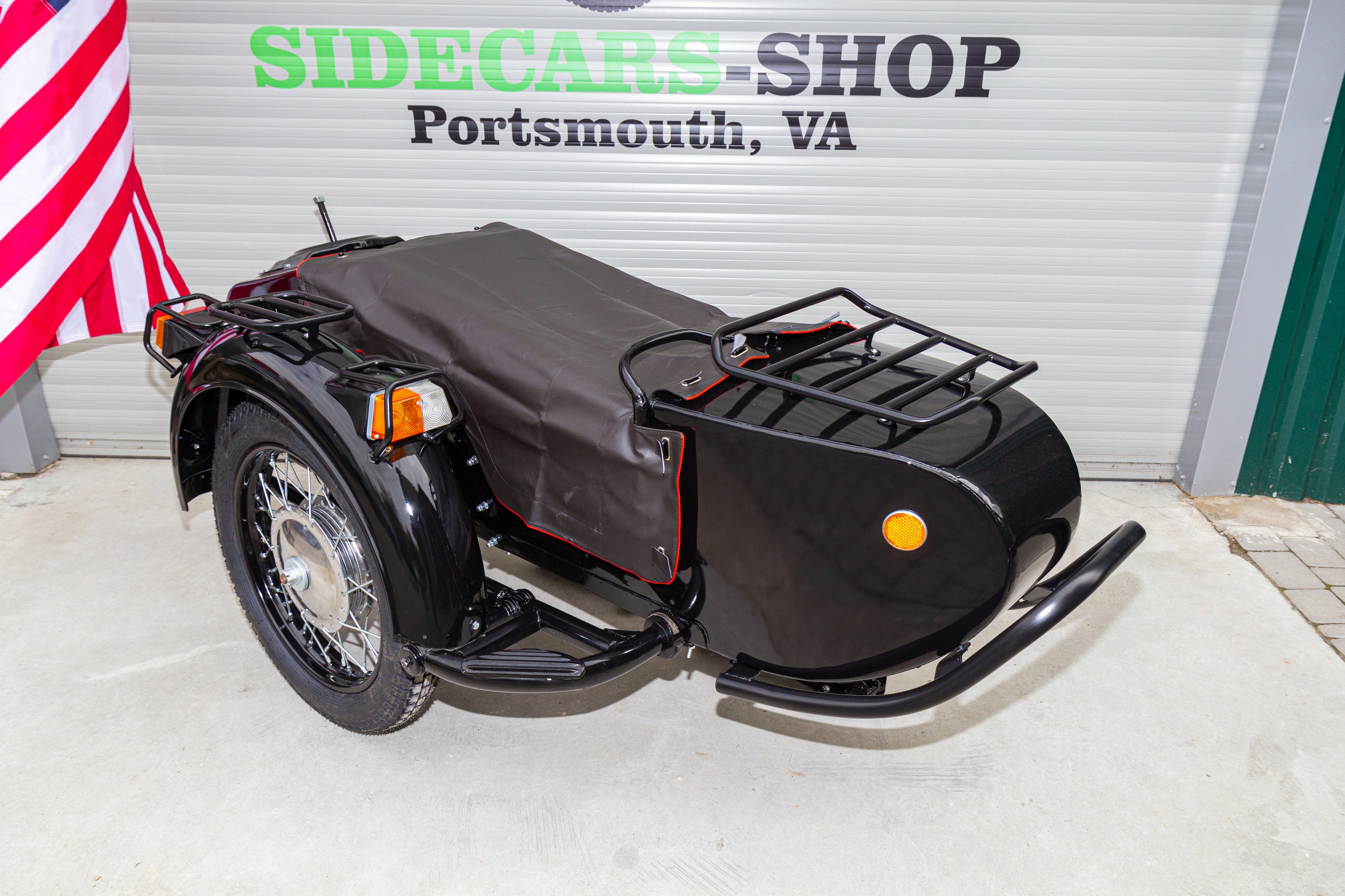 DNEPR Sidecar Refurbished for sale USA Compatible with Motorcycle BMW Harley Davidson Honda Ural Triumph Yamaha Kawasaki