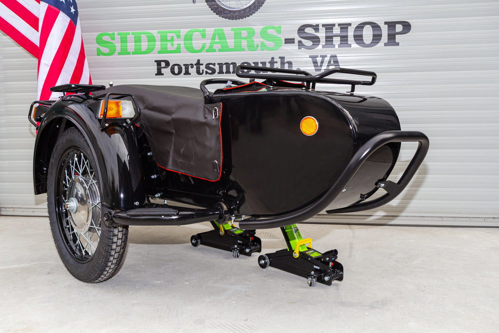 DNEPR Sidecar Refurbished for sale USA Compatible with Motorcycle BMW Harley Davidson Honda Ural Triumph Yamaha Kawasaki