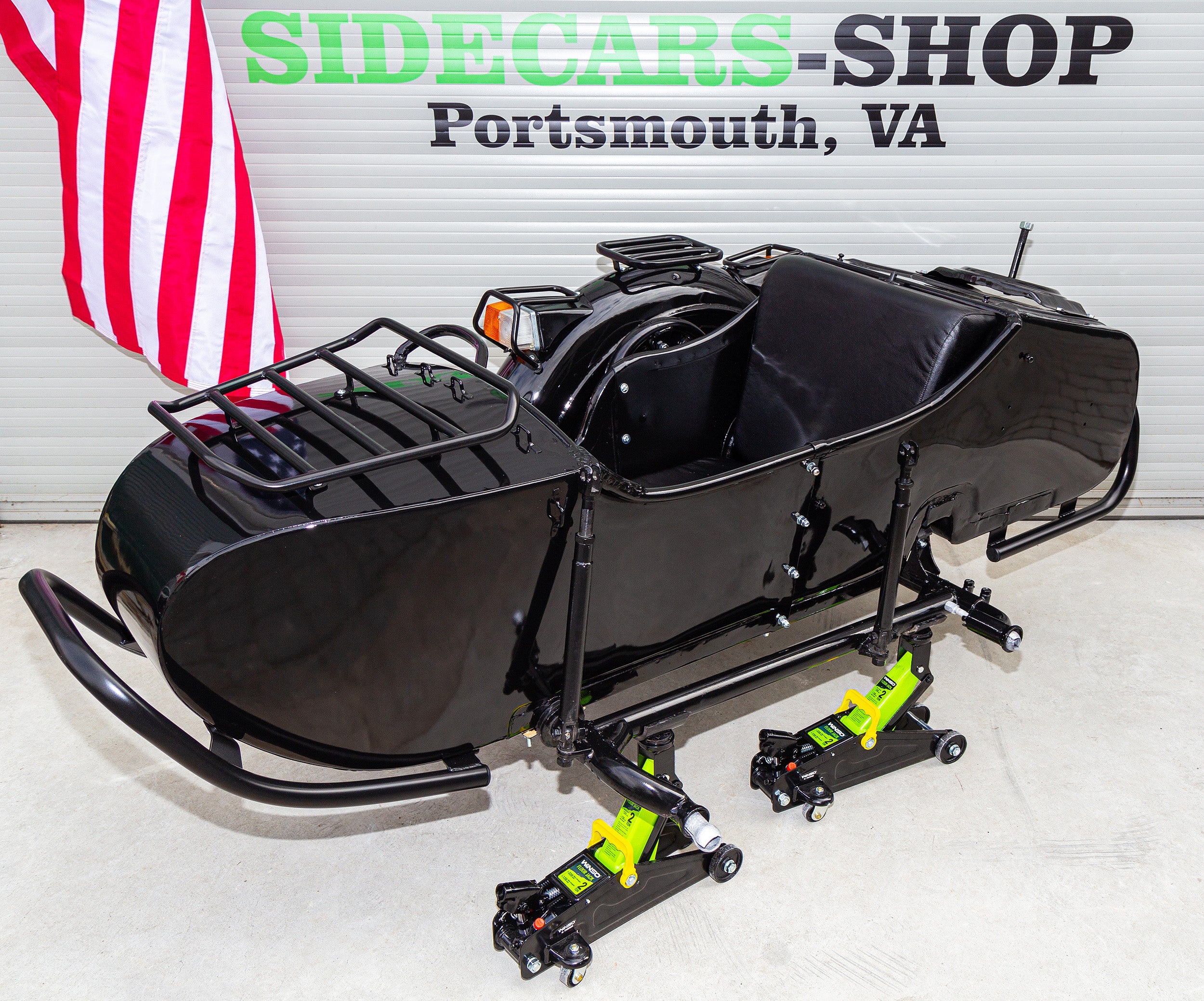 DNEPR Sidecar Refurbished for sale USA Compatible with Motorcycle BMW Harley Davidson Honda Ural Triumph Yamaha Kawasaki