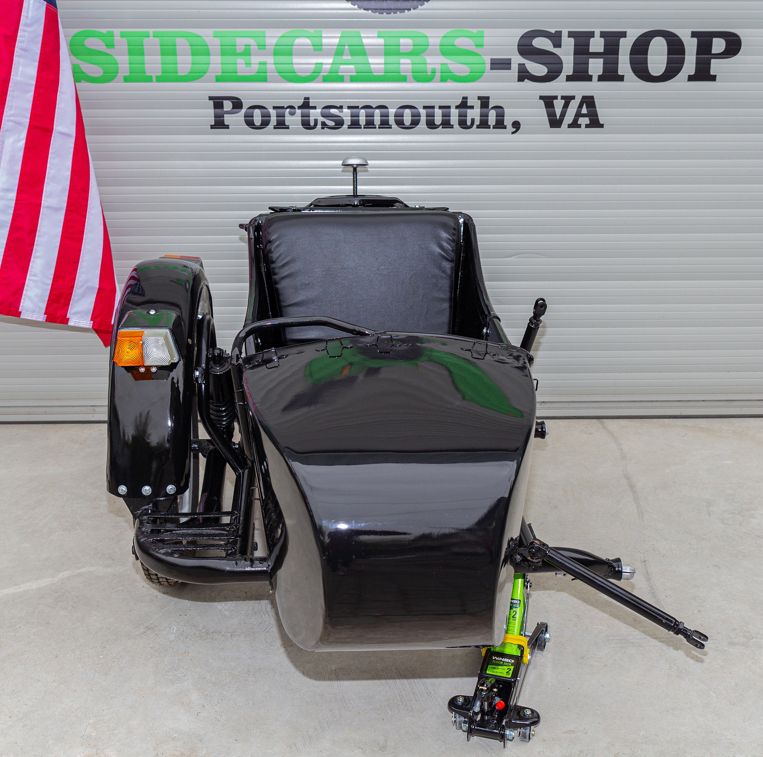 Original Ural Sidecar for Motorcycle Compatible with BMW Indian HD Harley Davidson Honda Triumph