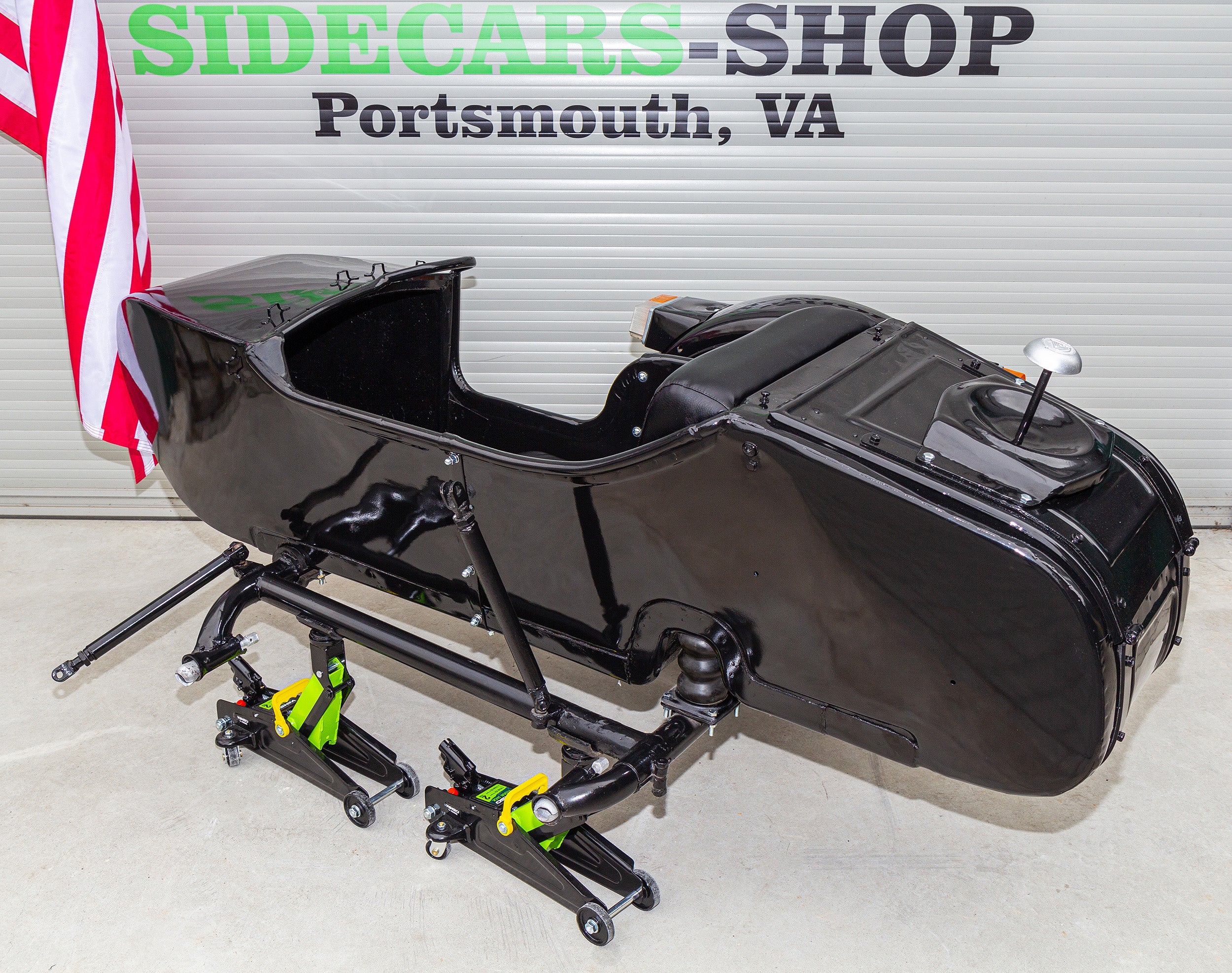Original Ural Sidecar for Motorcycle Compatible with BMW Indian HD Harley Davidson Honda Triumph