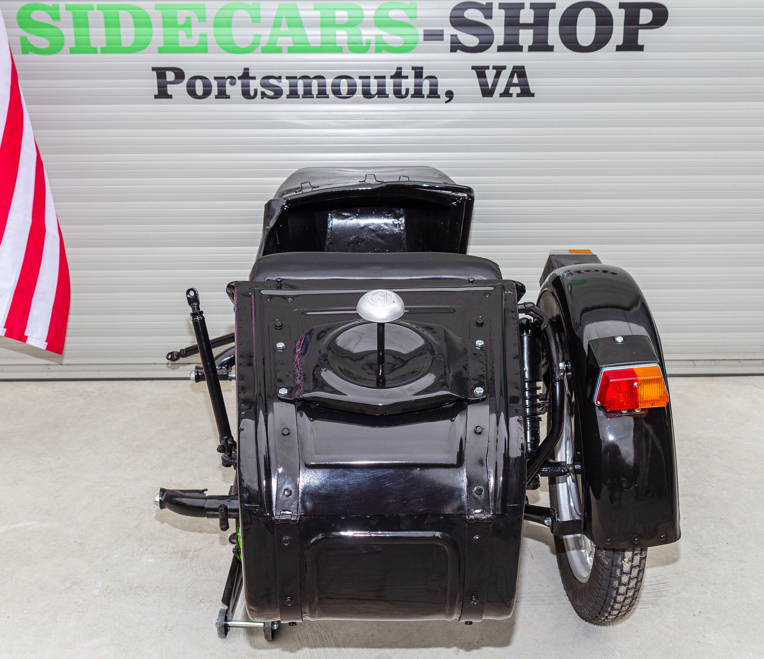 Original Ural Sidecar for Motorcycle Compatible with BMW Indian HD Harley Davidson Honda Triumph