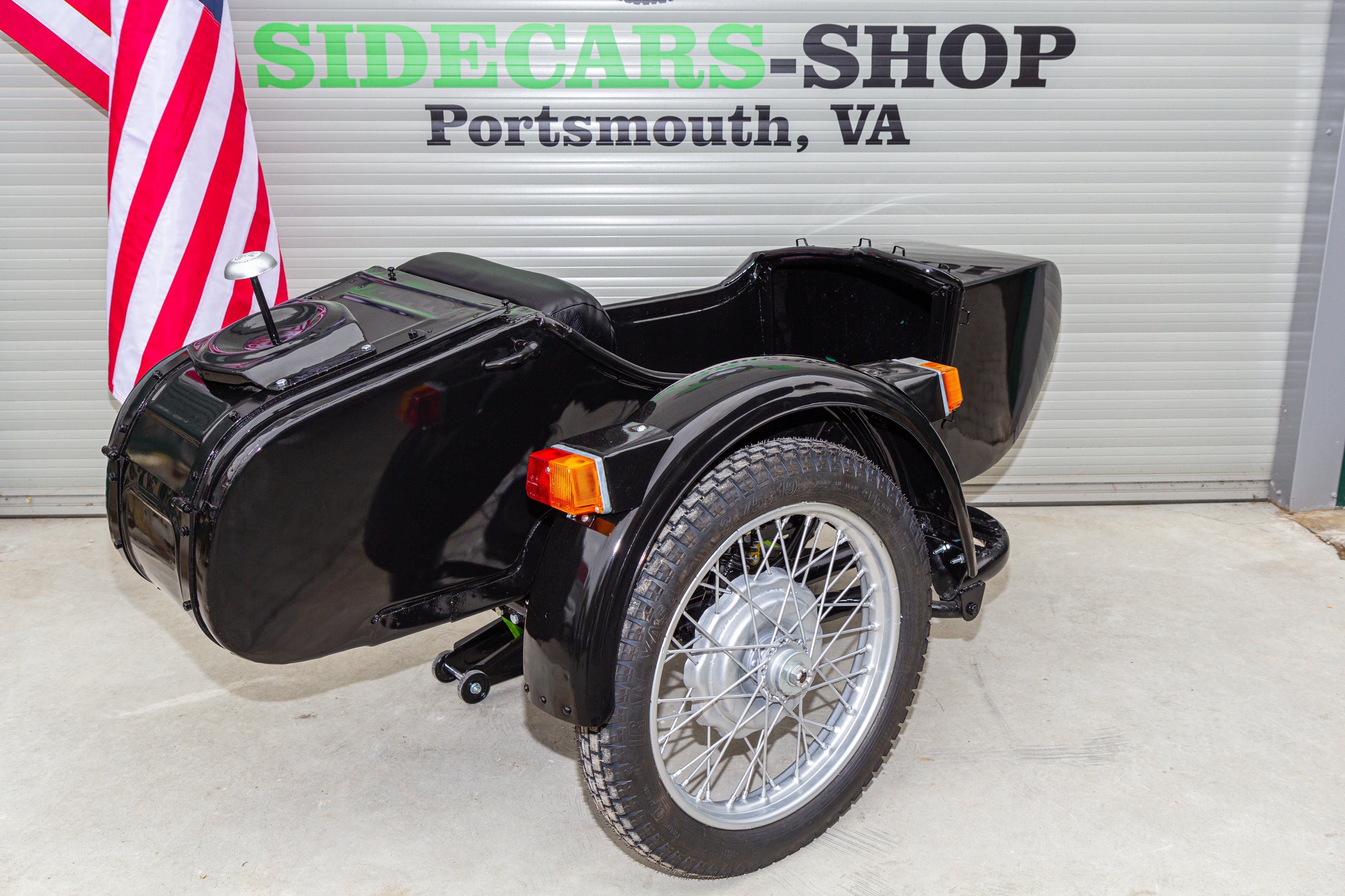 Original Ural Sidecar for Motorcycle Compatible with BMW Indian HD Harley Davidson Honda Triumph
