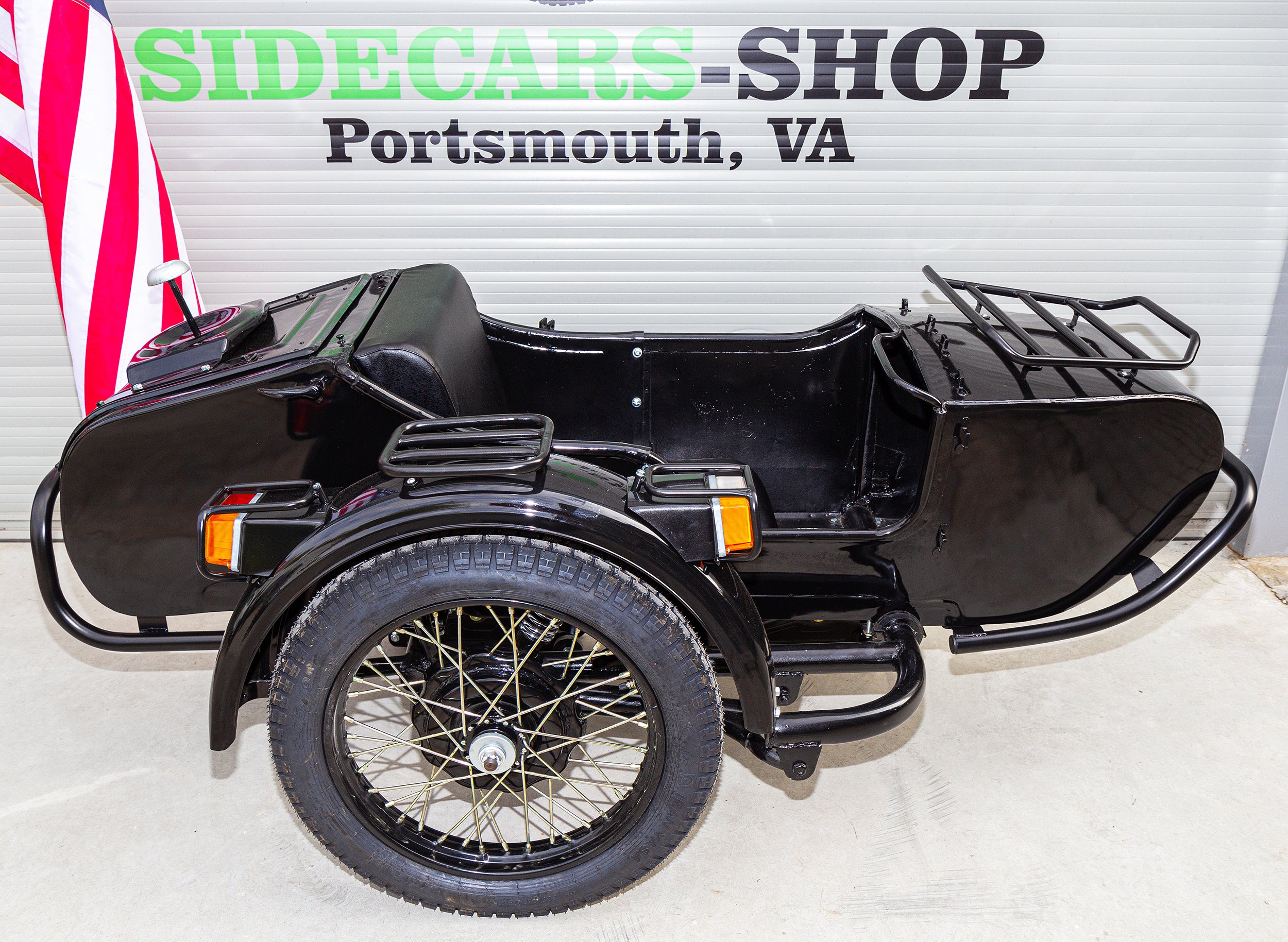 URAL SIDECAR Refurbished Original Sidecar for sale USA warehouse Compatible with Motorcycle BMW Indian Harley Davidson Honda Triumph