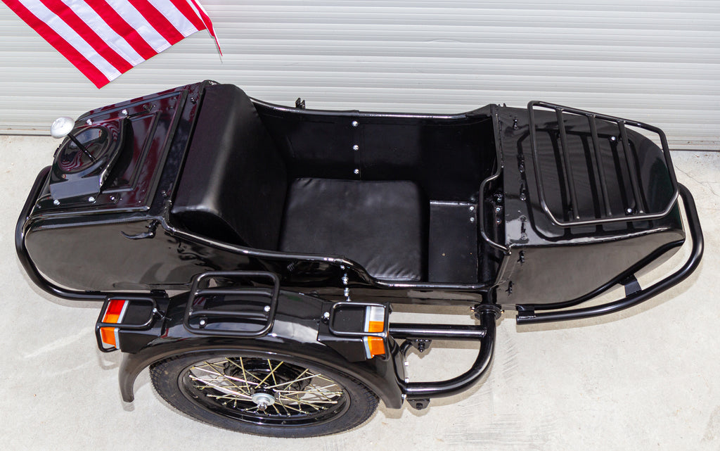 URAL SIDECAR Refurbished Original Sidecar for sale USA warehouse Compatible with Motorcycle BMW Indian Harley Davidson Honda Triumph