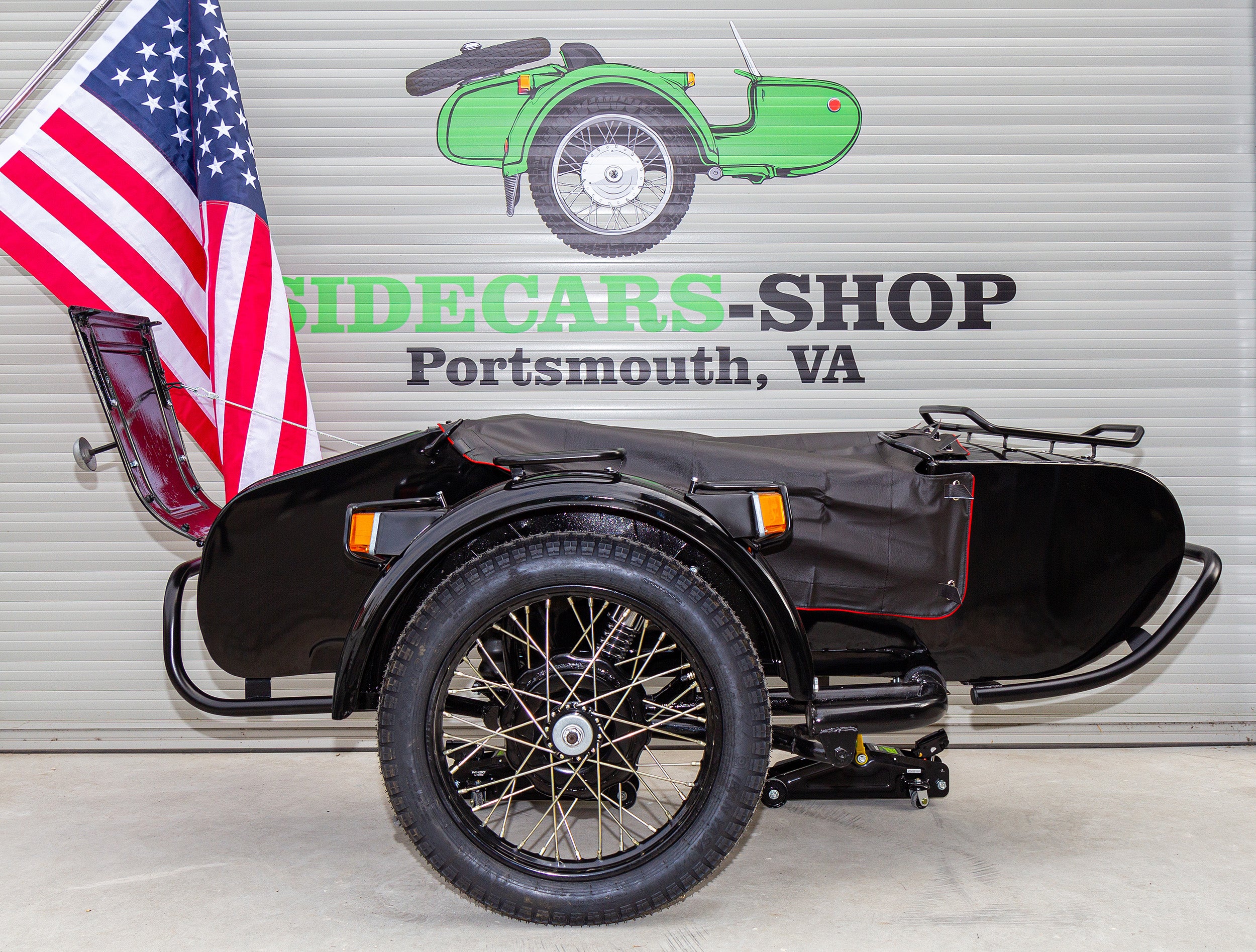 URAL SIDECAR Refurbished Original Sidecar for sale USA warehouse Compatible with Motorcycle BMW Indian Harley Davidson Honda Triumph