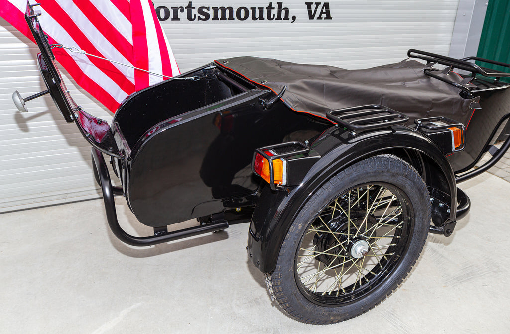 URAL SIDECAR Refurbished Original Sidecar for sale USA warehouse Compatible with Motorcycle BMW Indian Harley Davidson Honda Triumph