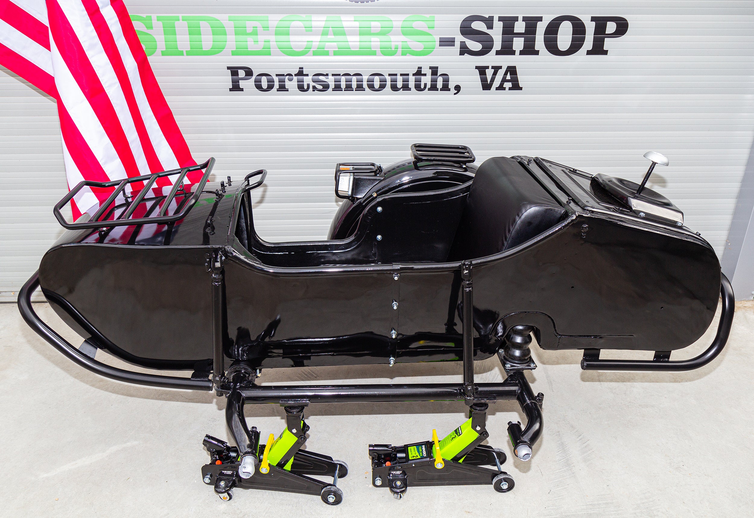 URAL SIDECAR Refurbished Original Sidecar for sale USA warehouse Compatible with Motorcycle BMW Indian Harley Davidson Honda Triumph