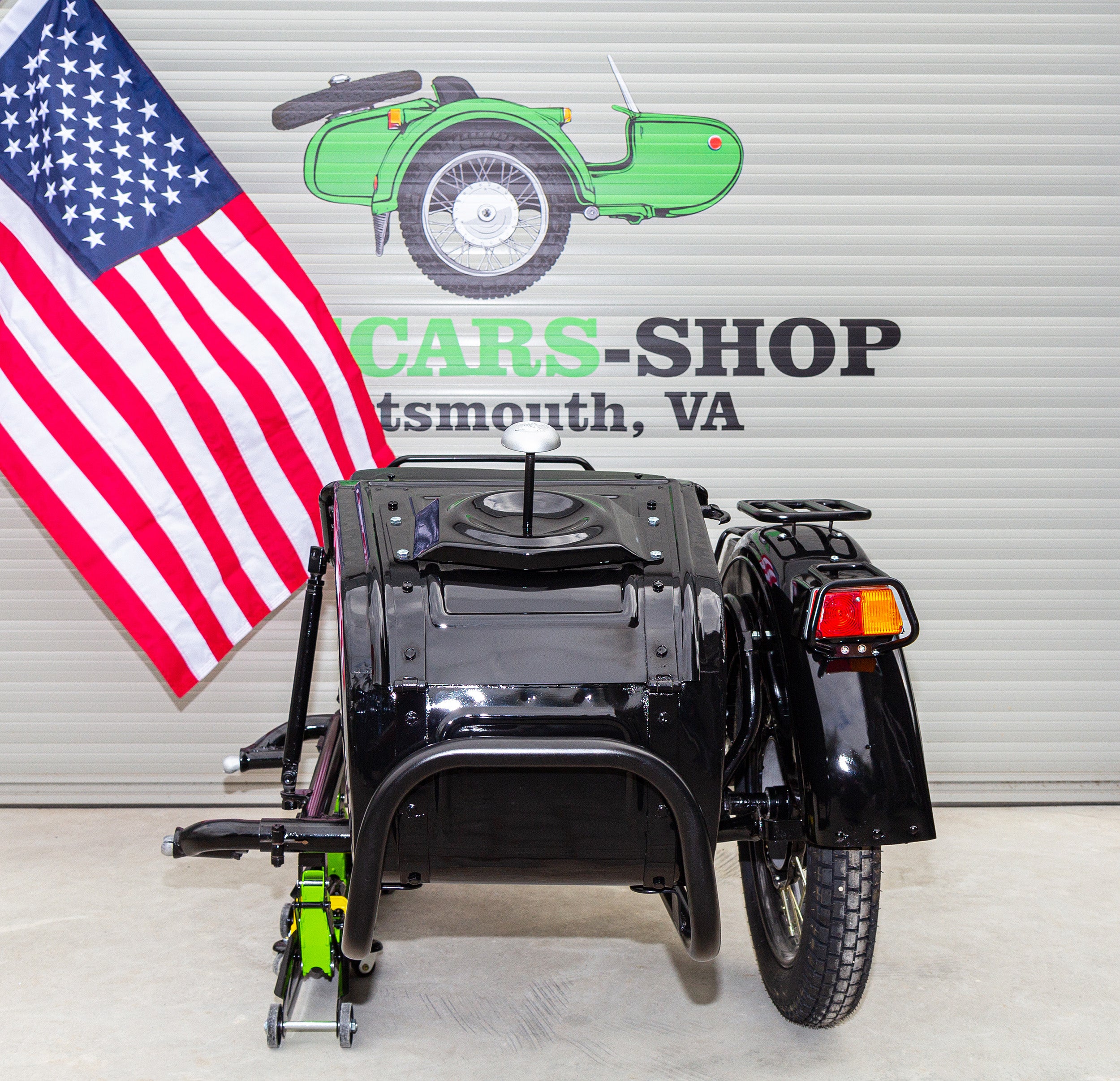 URAL SIDECAR Refurbished Original Sidecar for sale USA warehouse Compatible with Motorcycle BMW Indian Harley Davidson Honda Triumph
