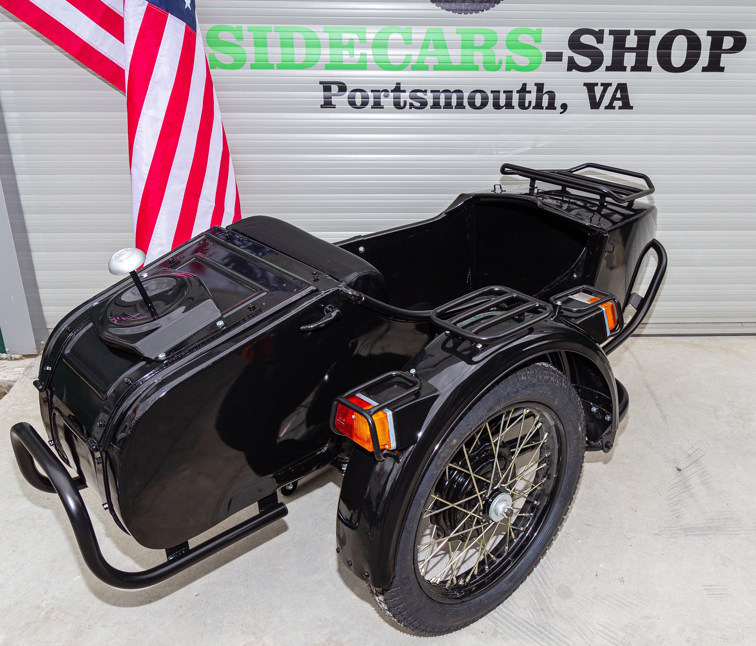 URAL SIDECAR Refurbished Original Sidecar for sale USA warehouse Compatible with Motorcycle BMW Indian Harley Davidson Honda Triumph