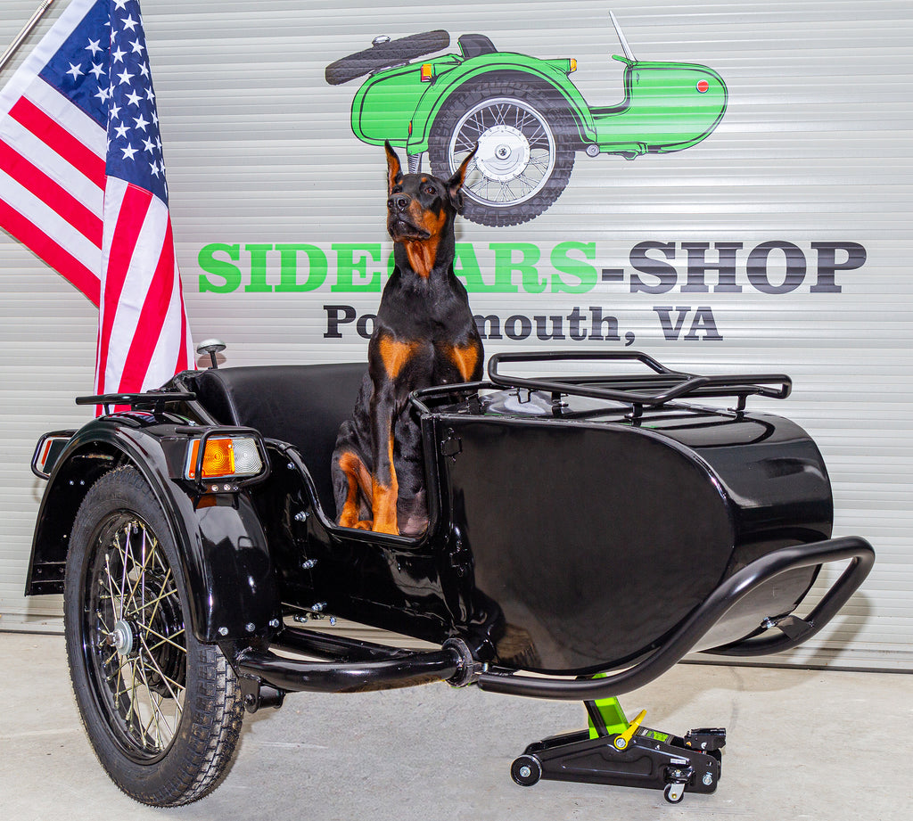 URAL SIDECAR Refurbished Original Sidecar for sale USA warehouse Compatible with Motorcycle BMW Indian Harley Davidson Honda Triumph