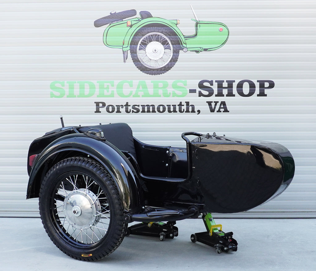 Vintage Original Sidecar Dnepr K-750 made in USSR Compatible with Motorcycles BMW Harley Davidson Ural Triumph
