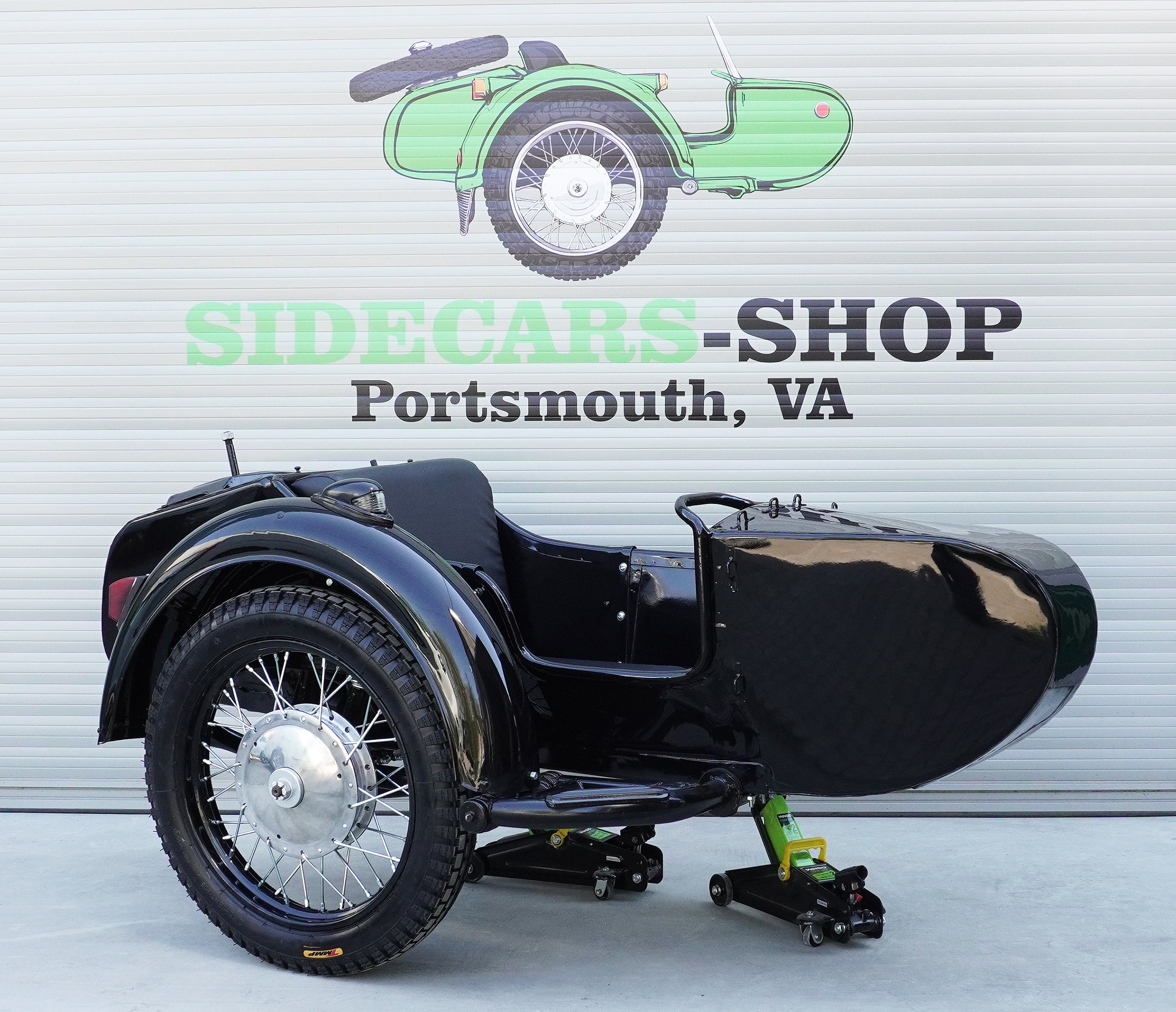 Vintage Original Sidecar Dnepr K-750 made in USSR Compatible with Motorcycles BMW Harley Davidson Ural Triumph