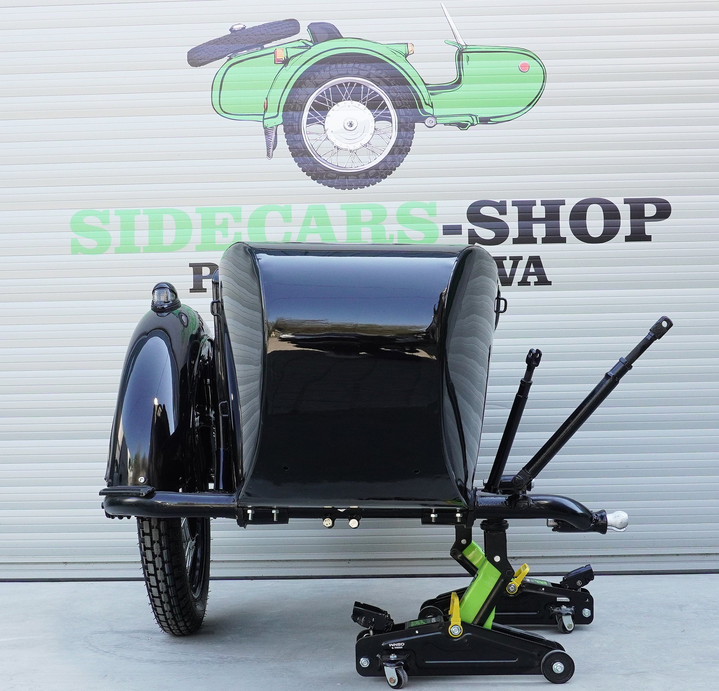 Vintage Original Sidecar Dnepr K-750 made in USSR Compatible with Motorcycles BMW Harley Davidson Ural Triumph