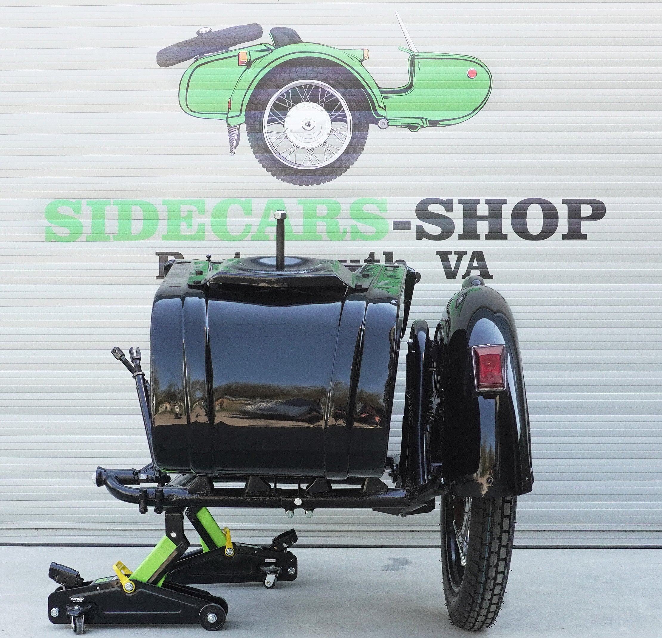 Vintage Original Sidecar Dnepr K-750 made in USSR Compatible with Motorcycles BMW Harley Davidson Ural Triumph